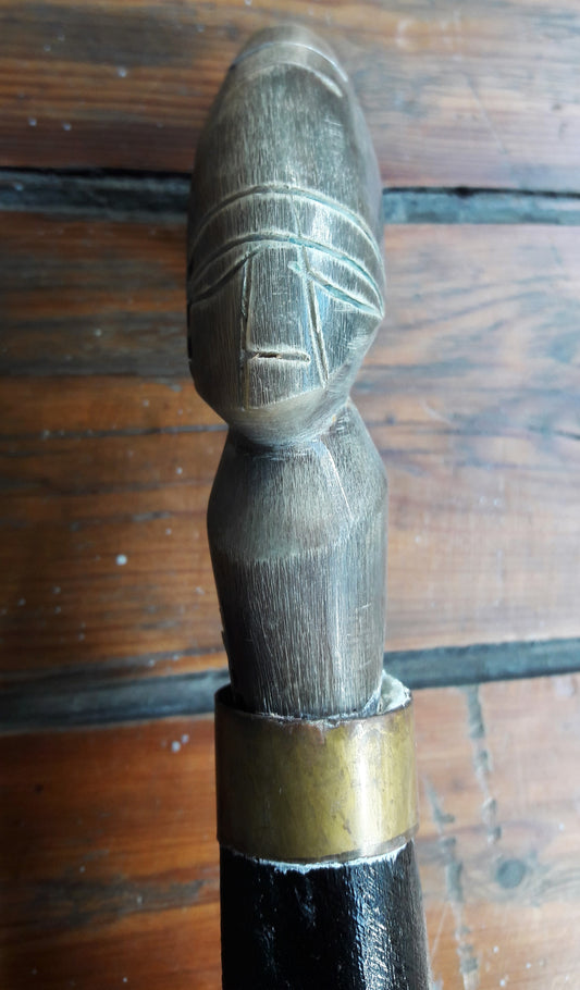 Vintage Egyptian Head Walking Stick