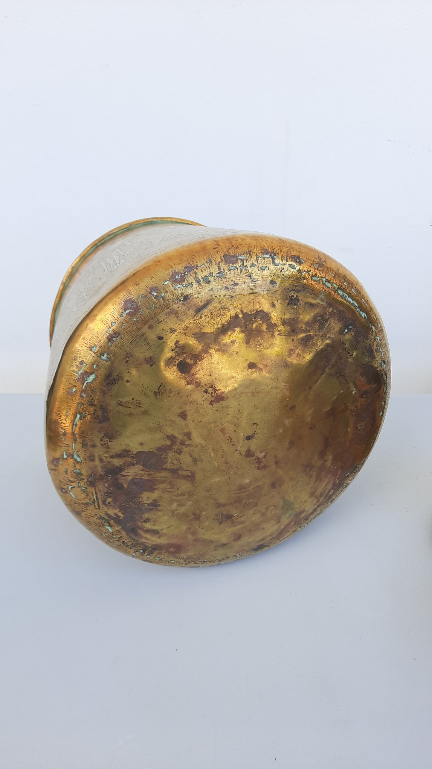 Large Brass Egyptian Planters