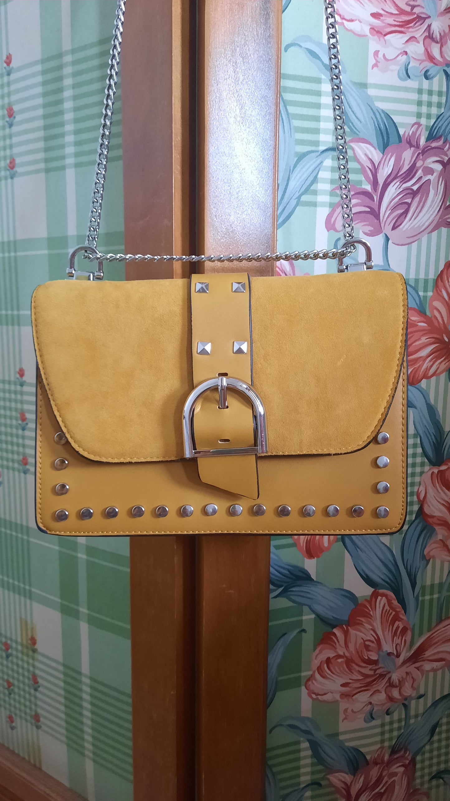 Pre-loved Mustard Topshop Adjustable Chain Handbag