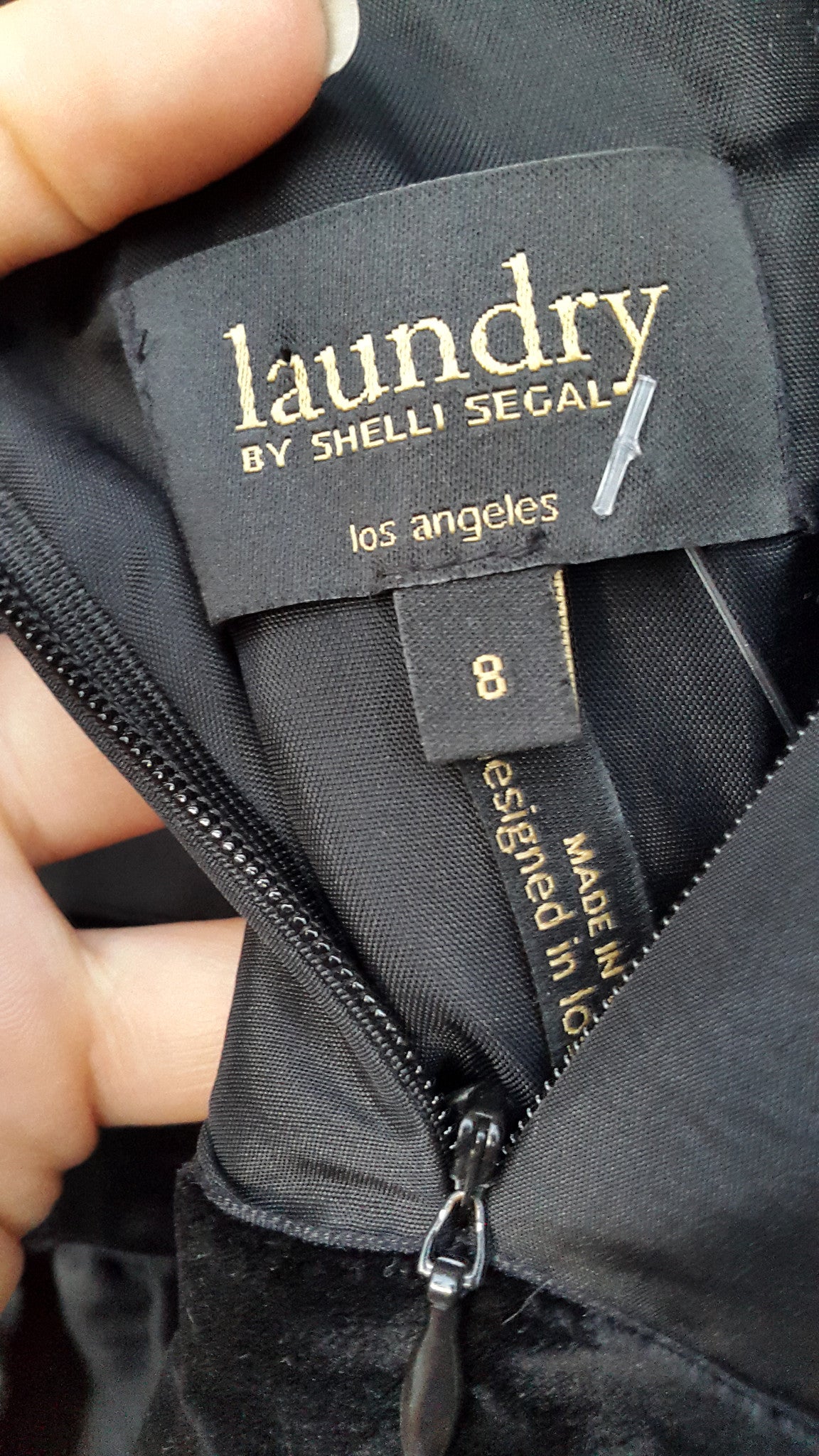 Black 60s Inspired Cocktail Dress