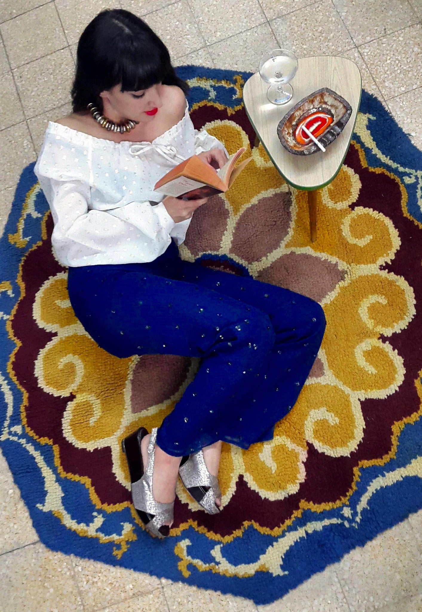 Silver Metallic Sergio Rossi Wedges