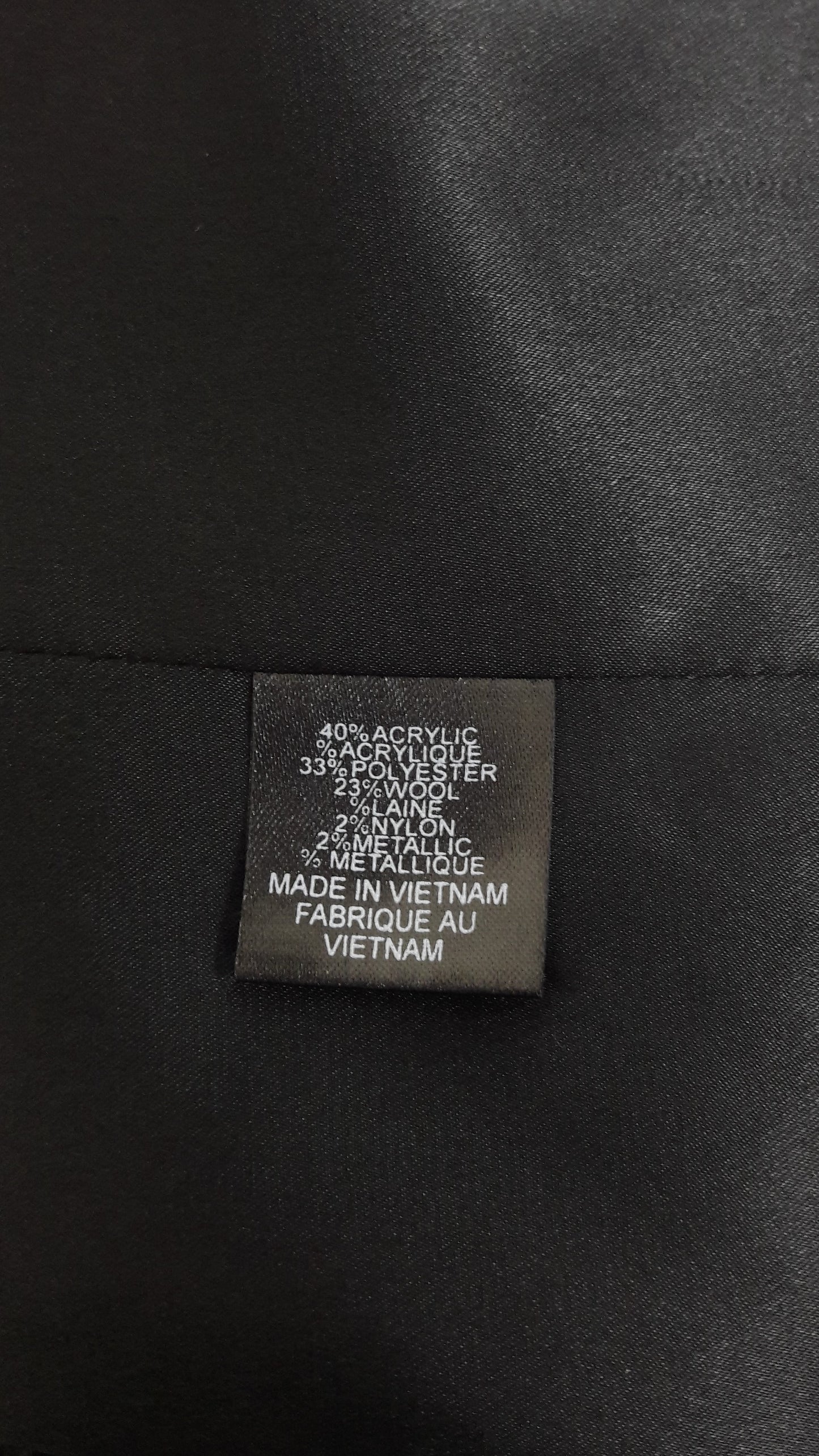 Tahari Classic Black Boucle Blazer Jacket