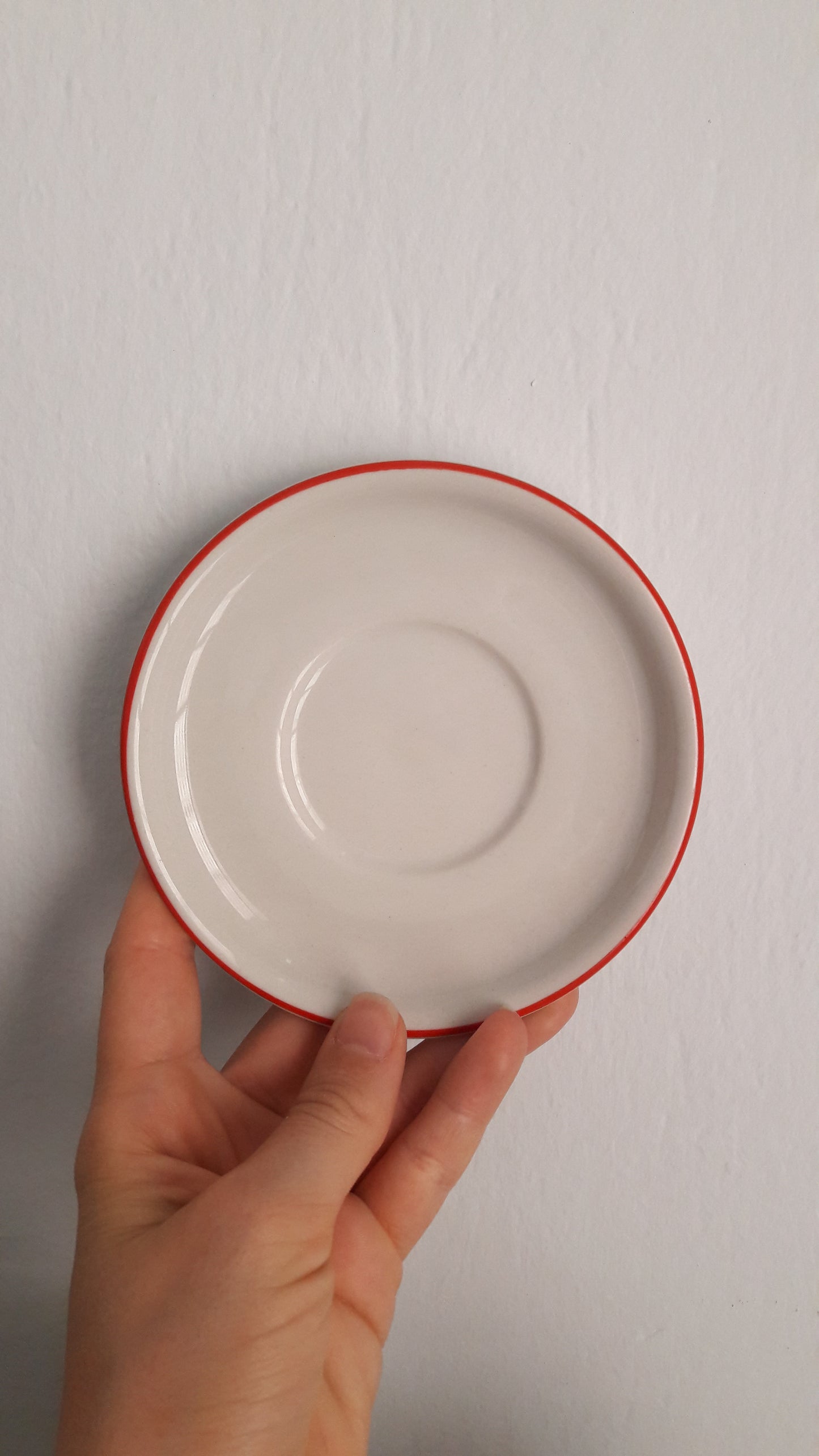 Set of 5 Espresso Coffee Cups & Saucers