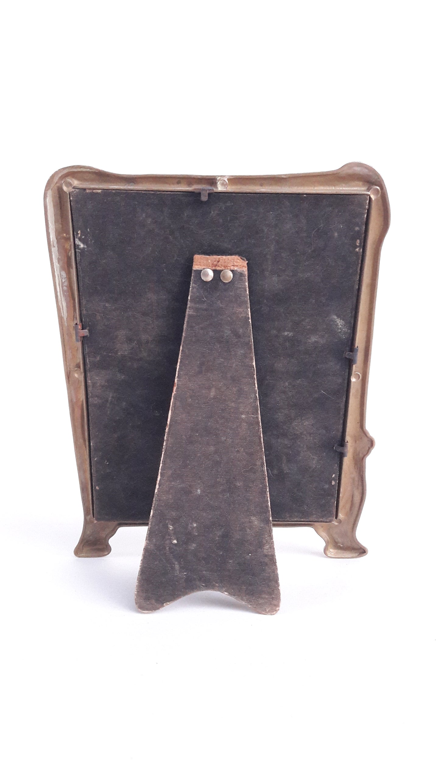 Vintage Art Nouveau Brass Frame