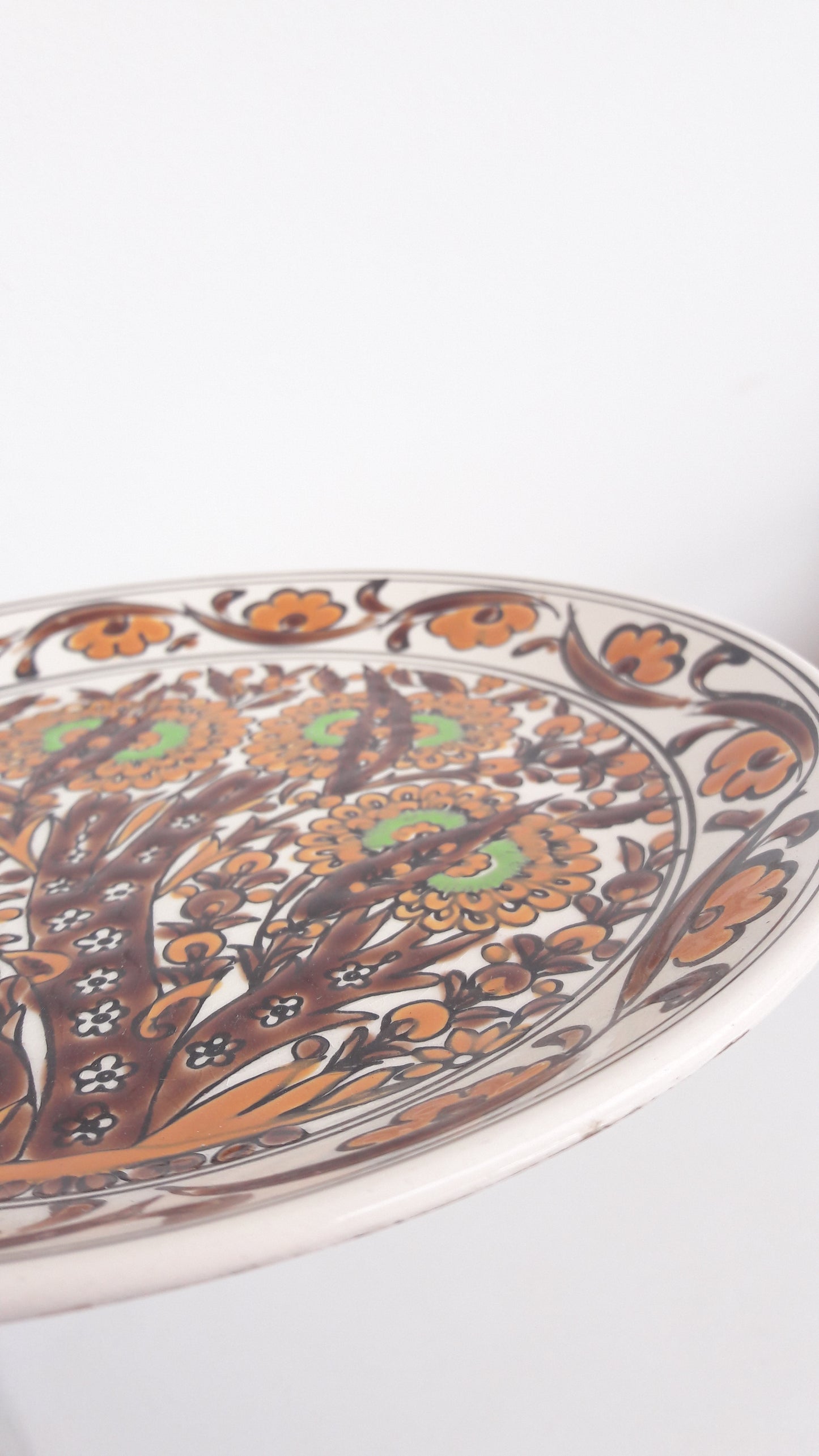 Vintage Handmade Neofitou Keramik Plate