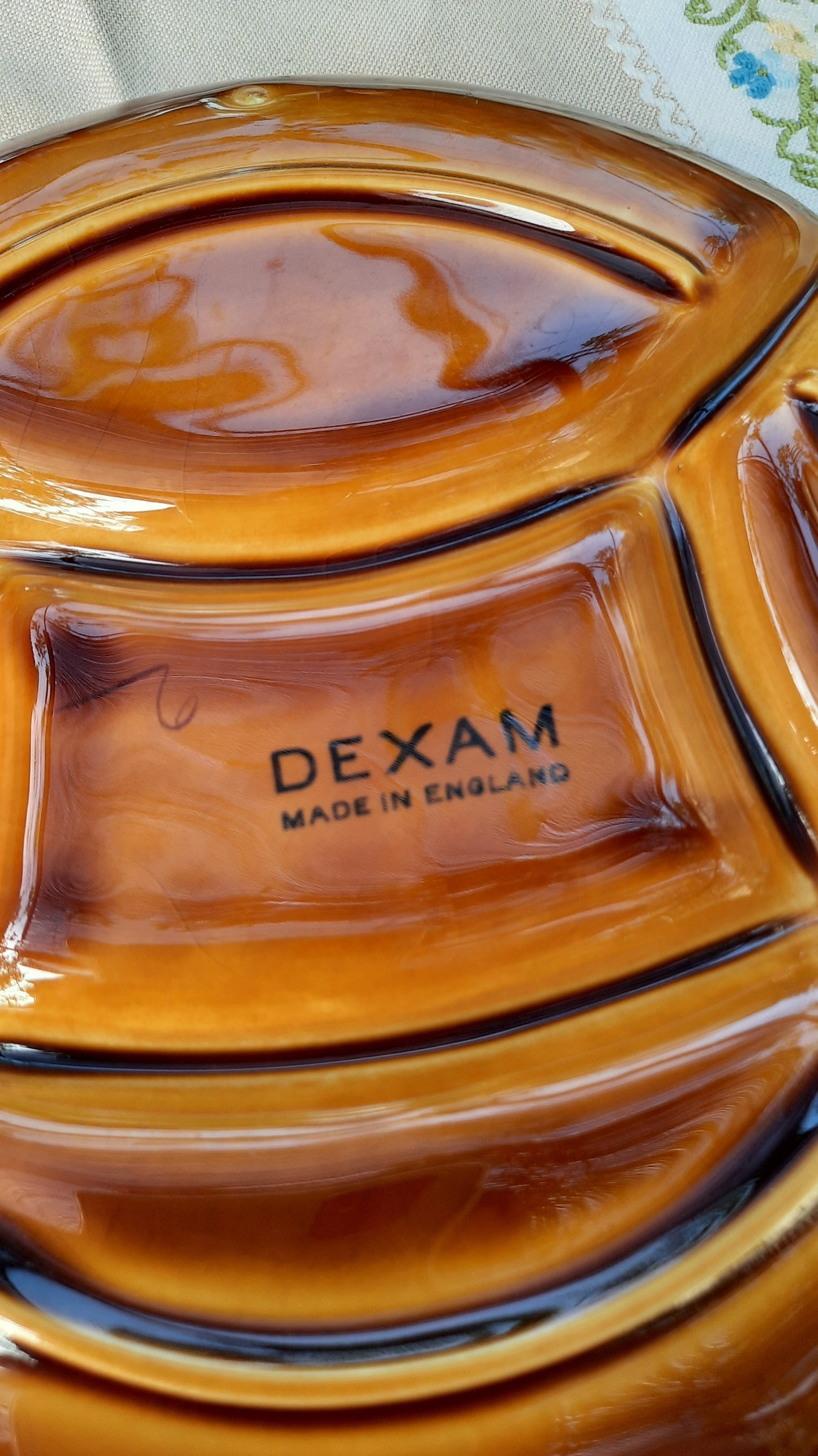 Vintage Ceramic Sharing Platter Dish