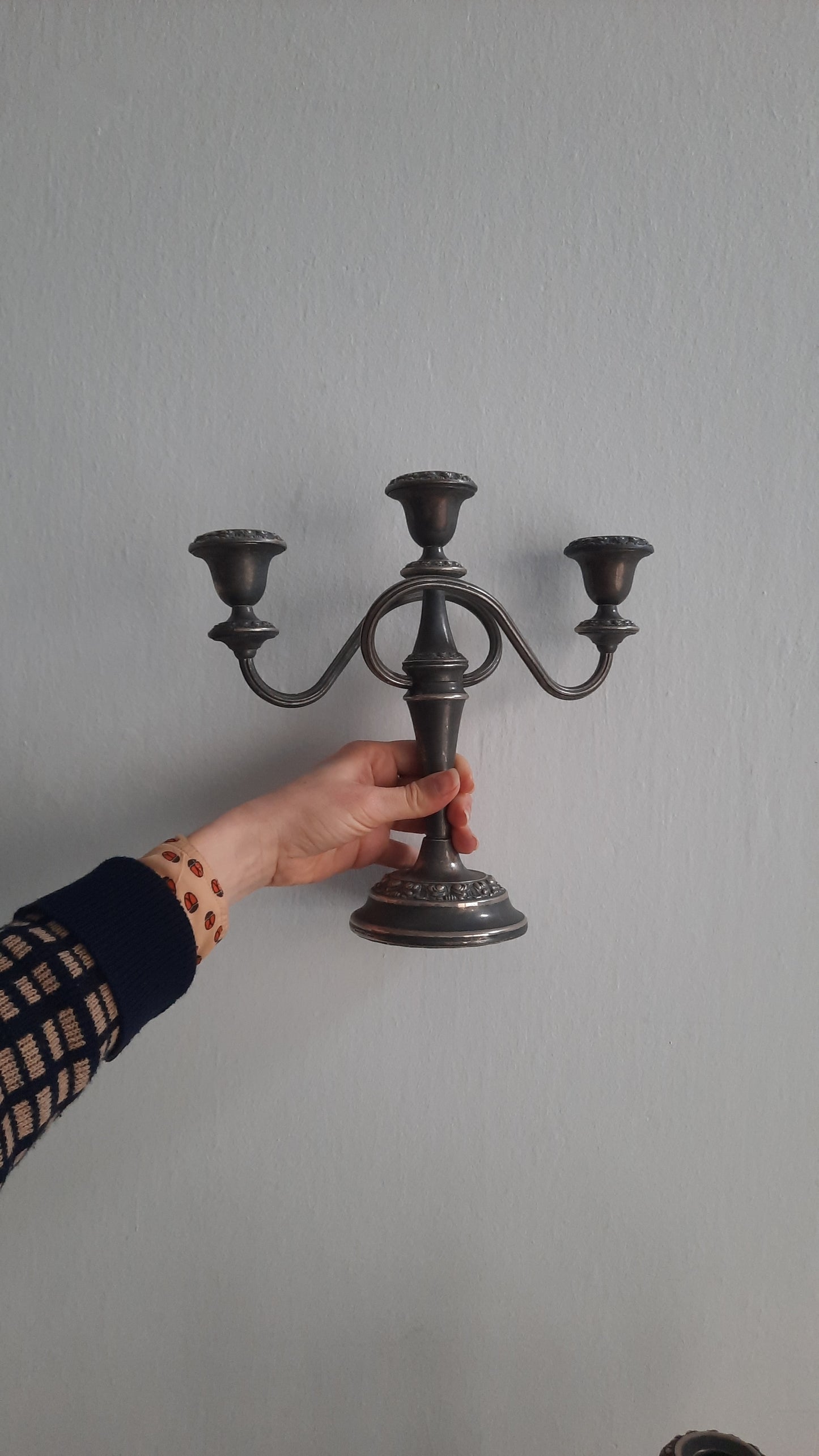 Vintage Silver Plated Ianthe Candelabras