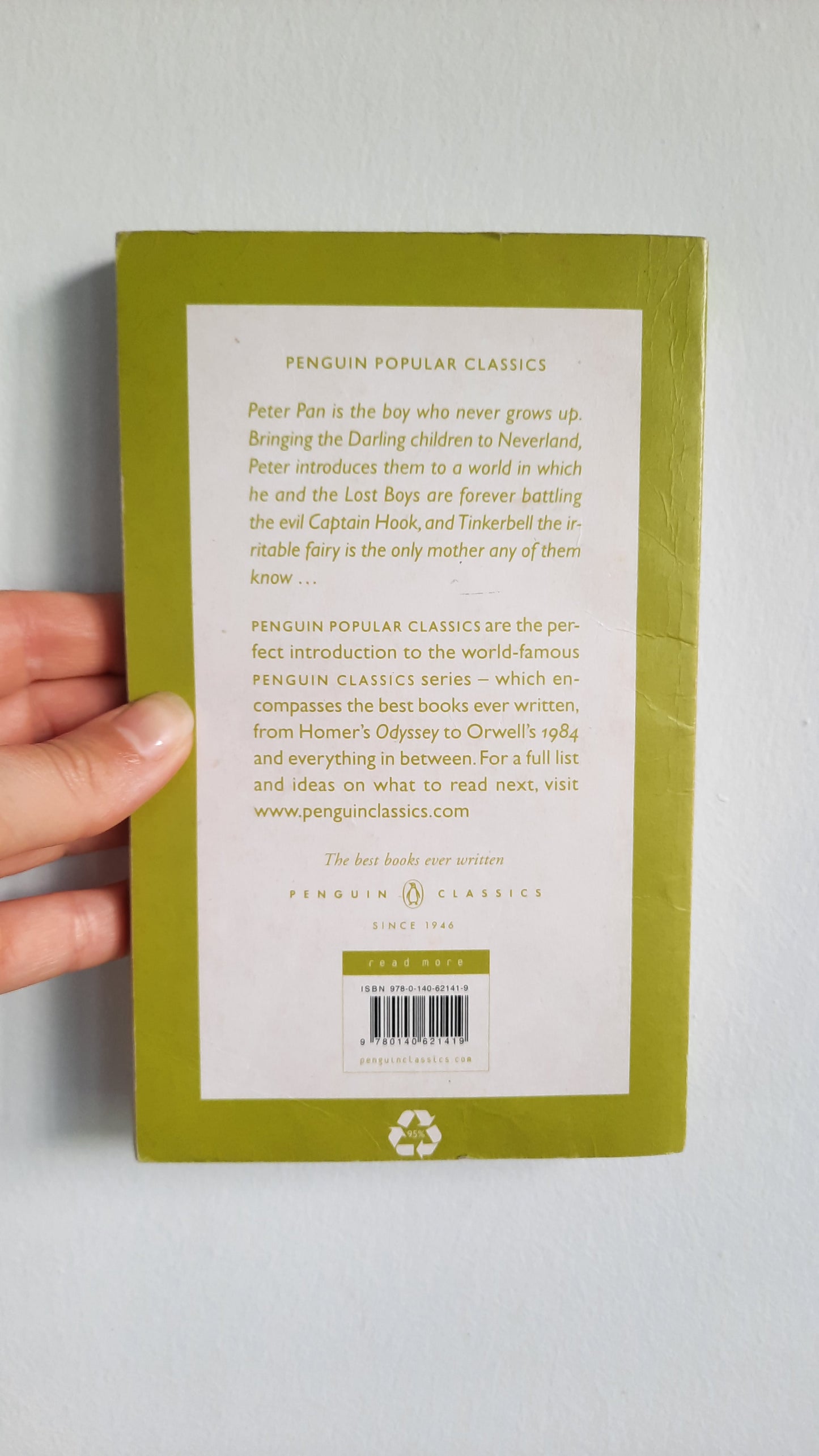 Penguin Popular Classics "Peter Pan" 1995 by J. M. Barrie