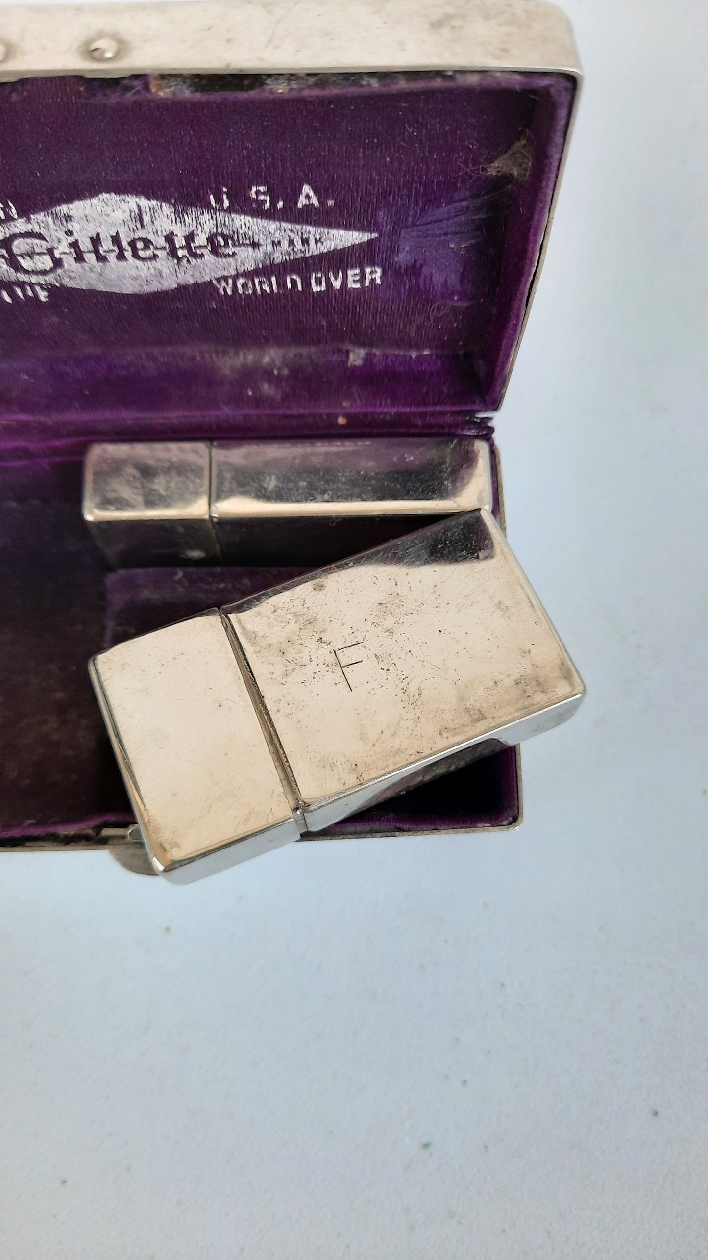 Antique Gillette Shaving Kit Razor & Cases