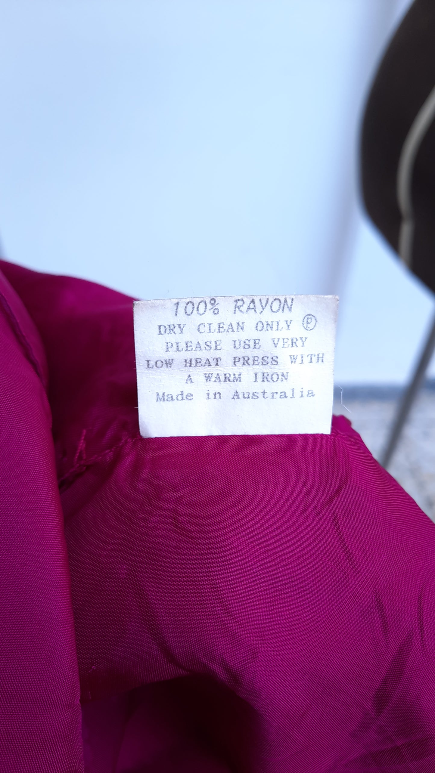 Vintage Alannah Hill Red Tartan Wool Coat