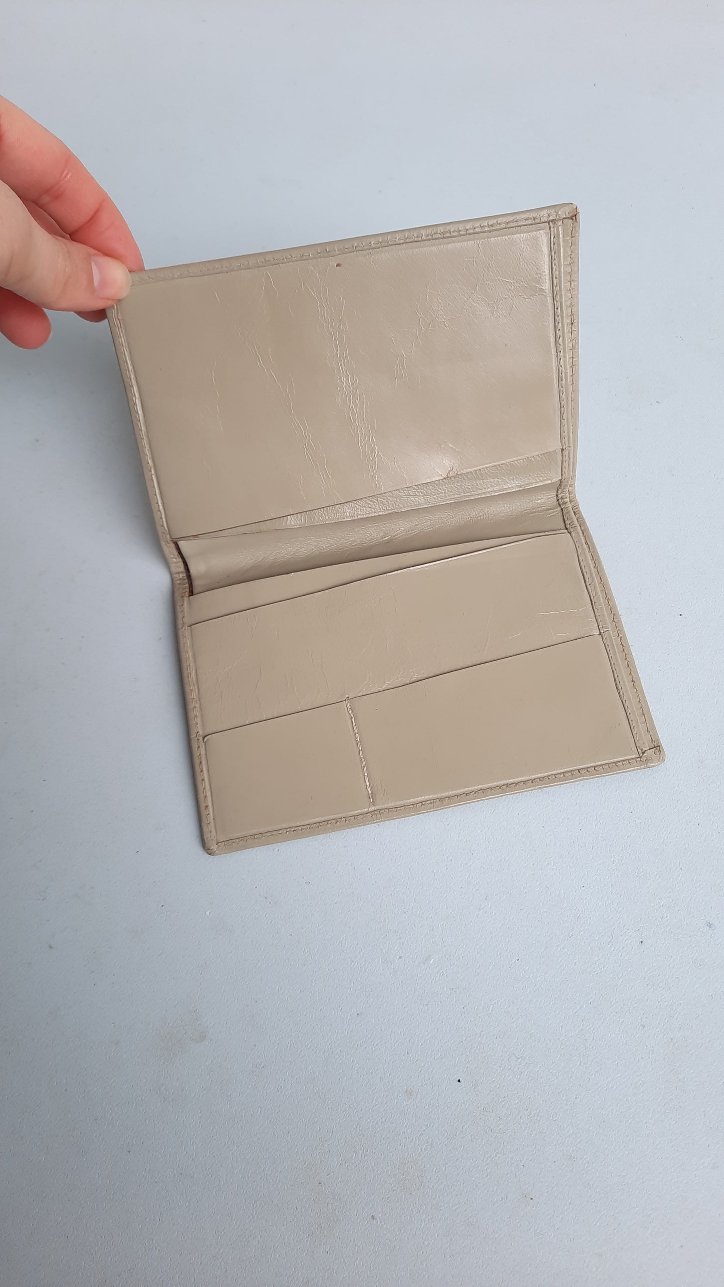 Vintage Leather Egyptian Bi-fold Wallet Pouch