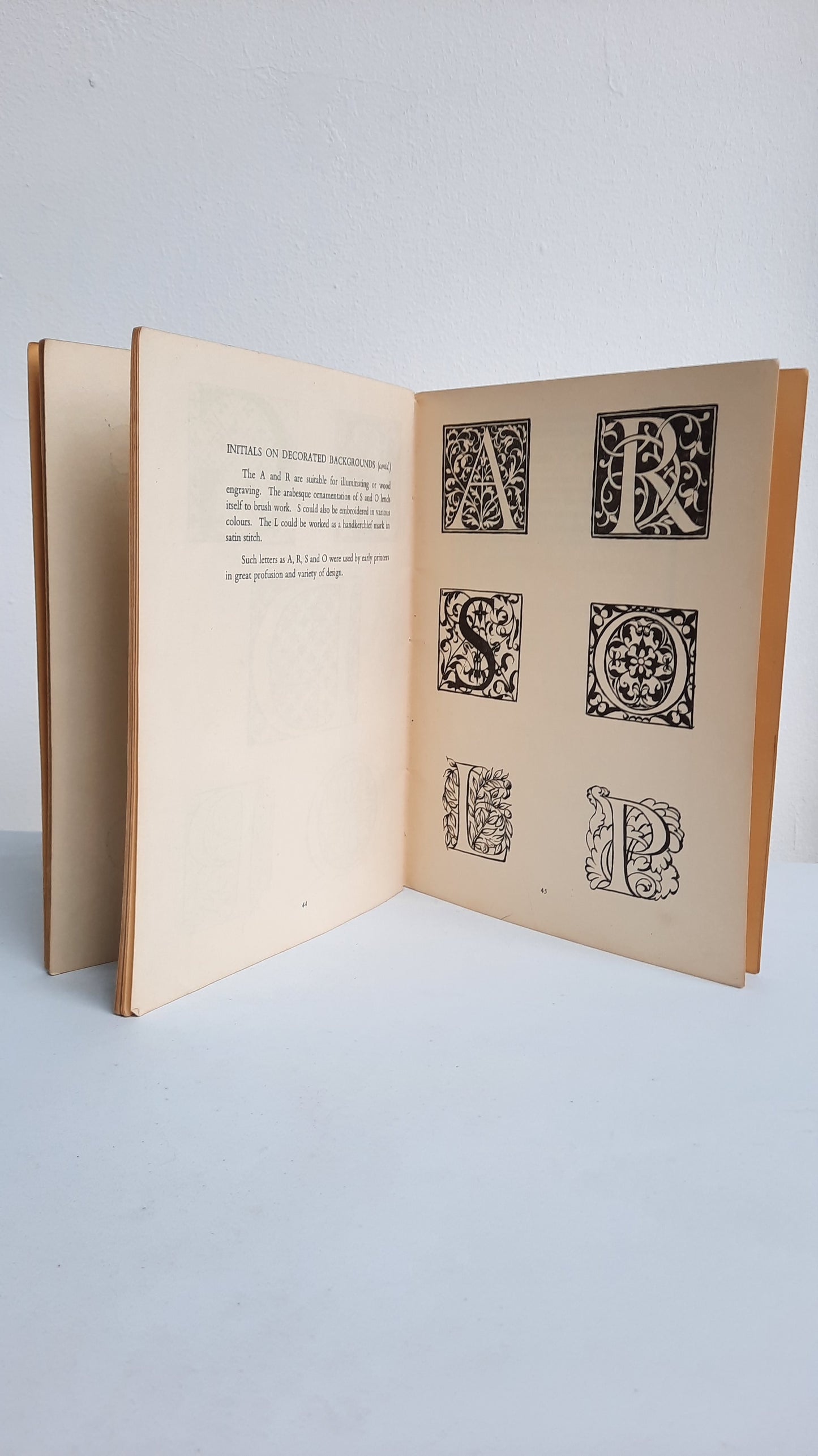 "A Book of Lettering" 1952 by Reynolds Stone