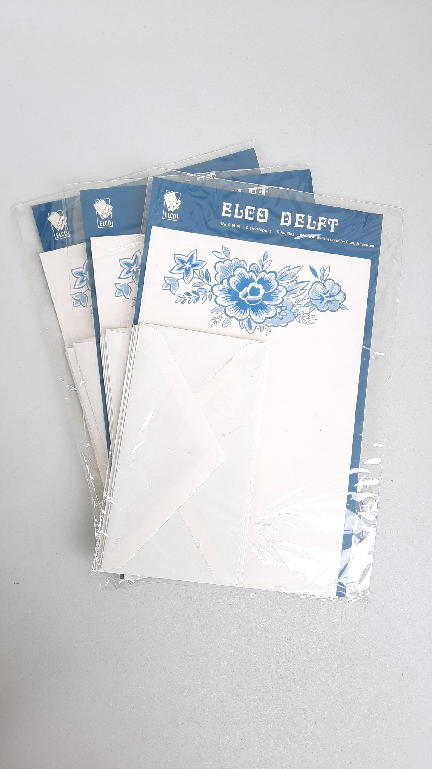 Vintage "Elco Switzerland" Writing Paper & Envelopes Stationery Set