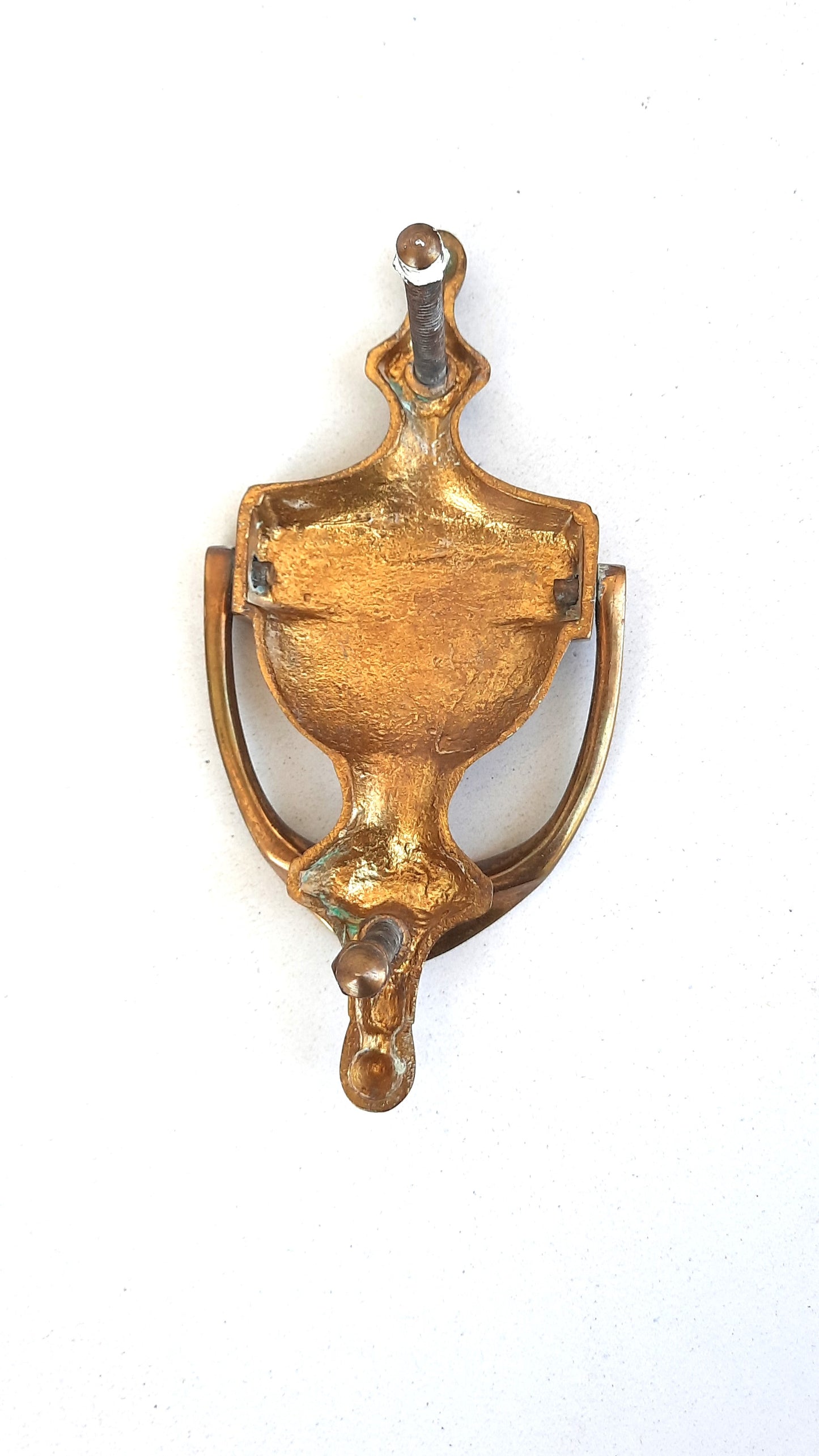Vintage Traditional Urn Brass Door Knocker