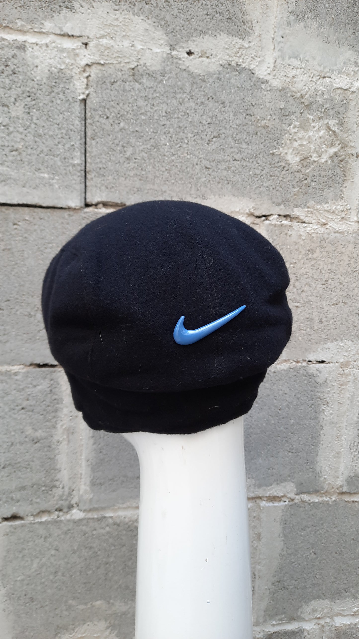 Black Fleece Nike Ear Flap Baker Hat