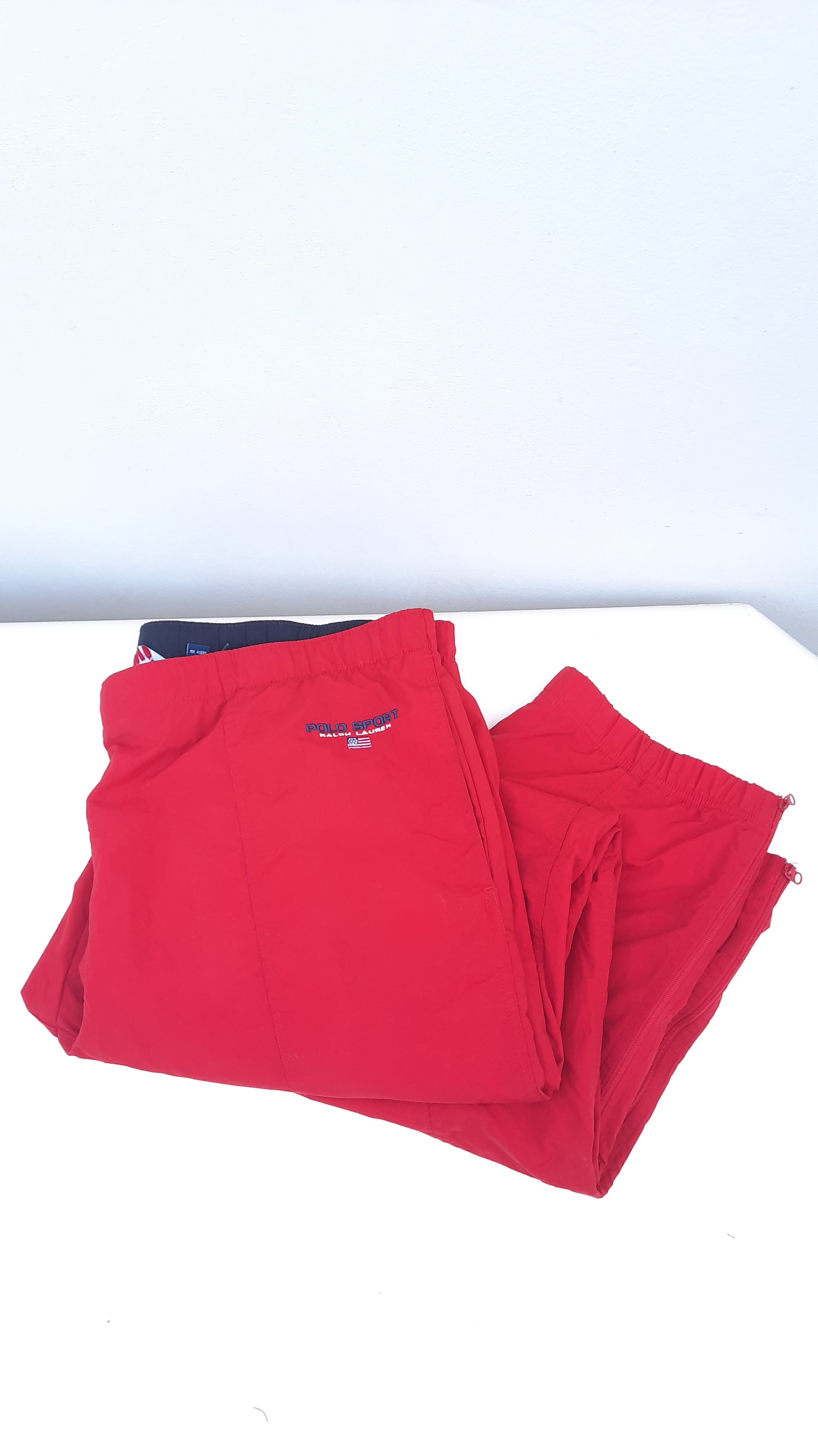 Vintage Polo Sport Ralph Lauren Red Track Pants – the collective