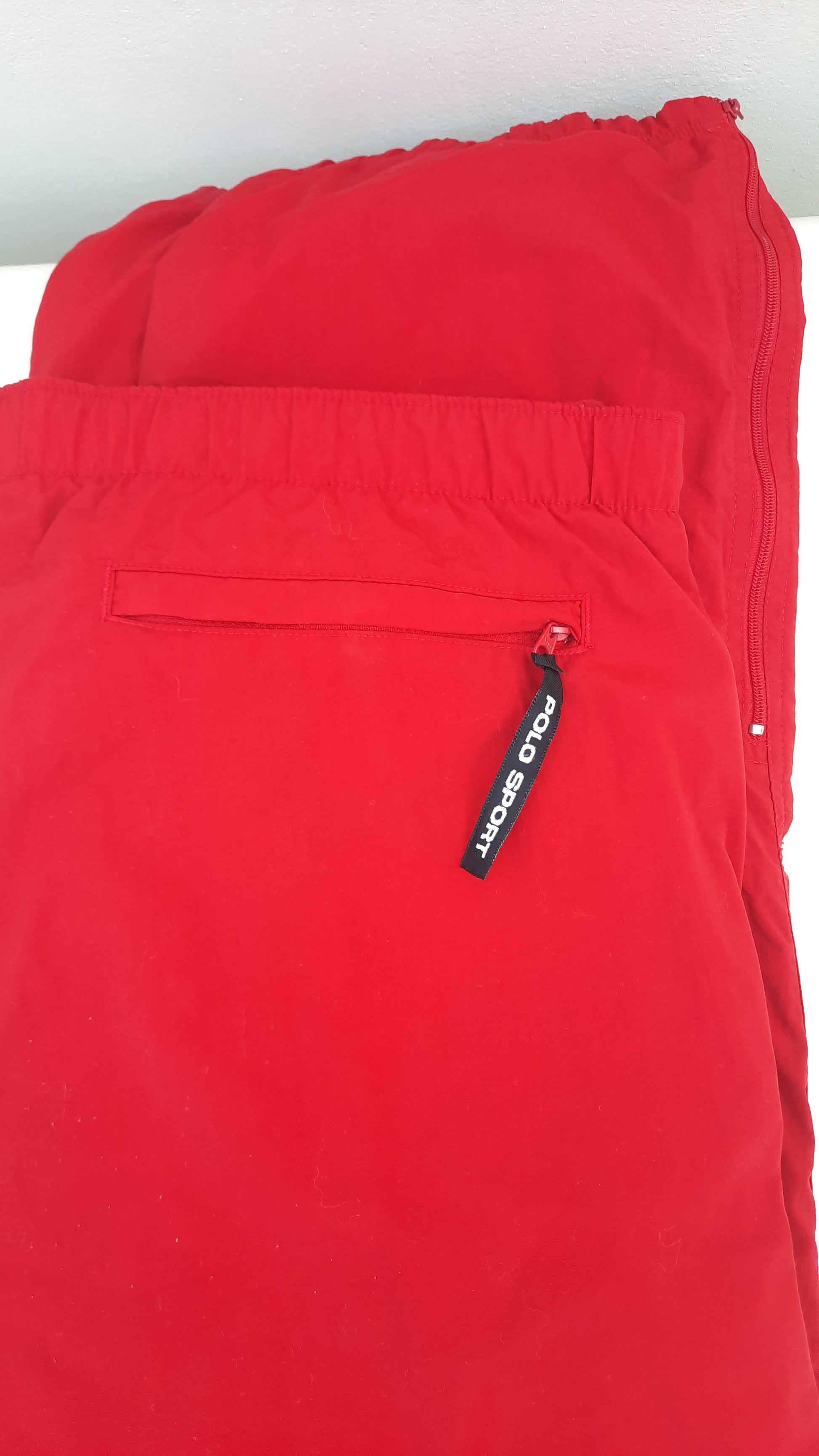 Vintage Polo Sport Ralph Lauren Red Track Pants – the collective concept