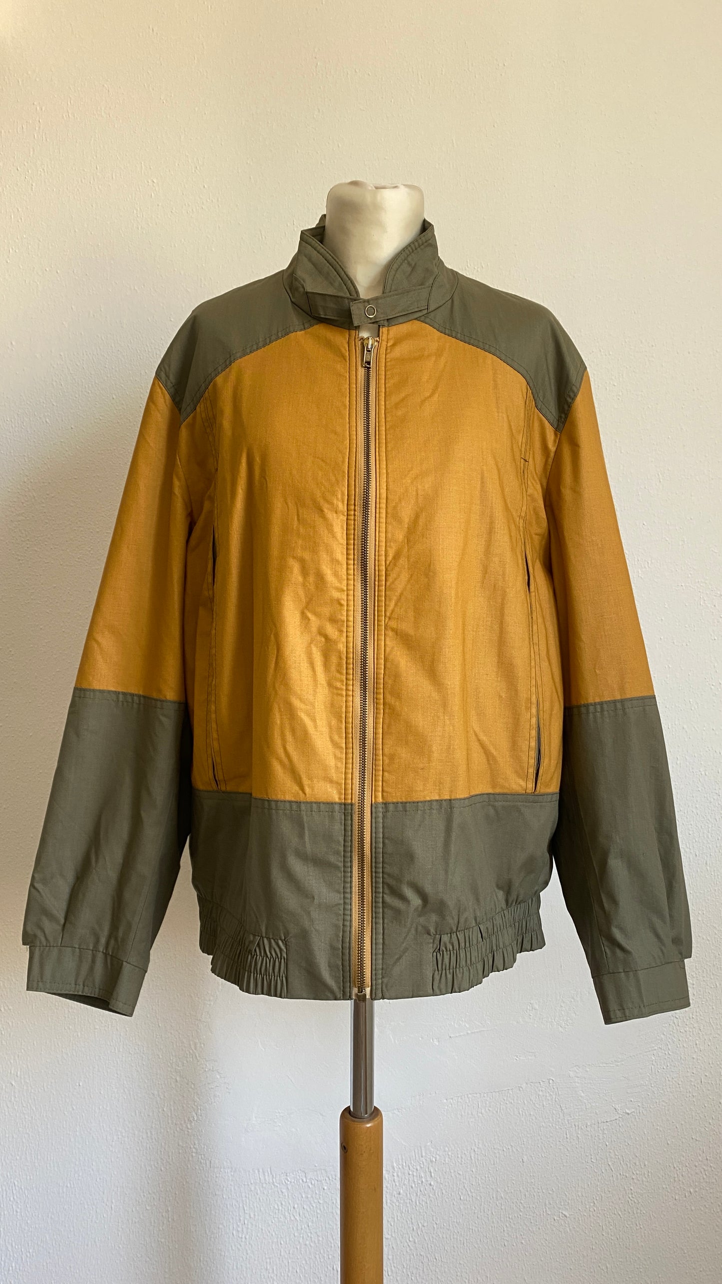 Vintage Colour Block Lightweight Jacket