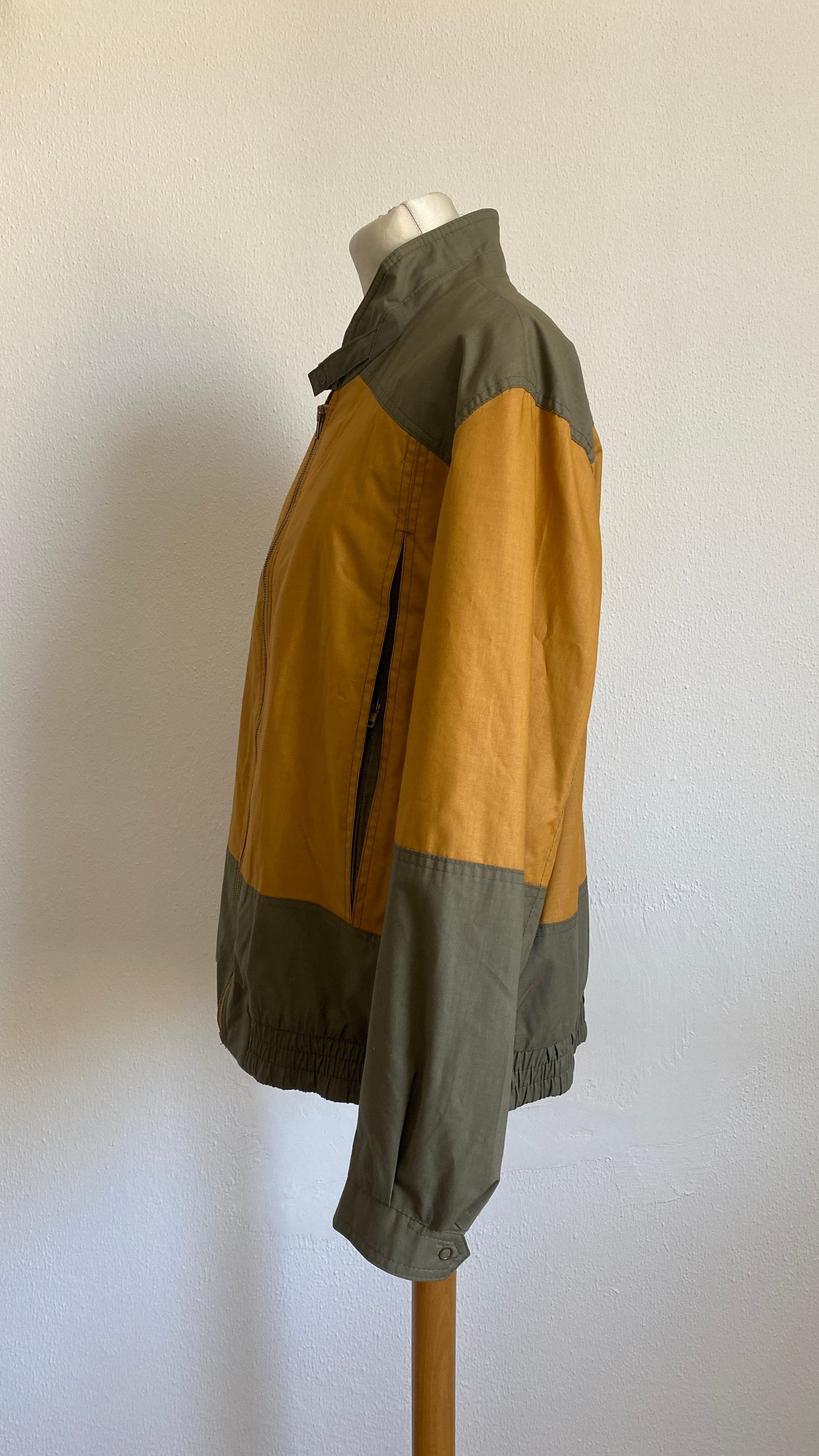 Vintage Colour Block Lightweight Jacket