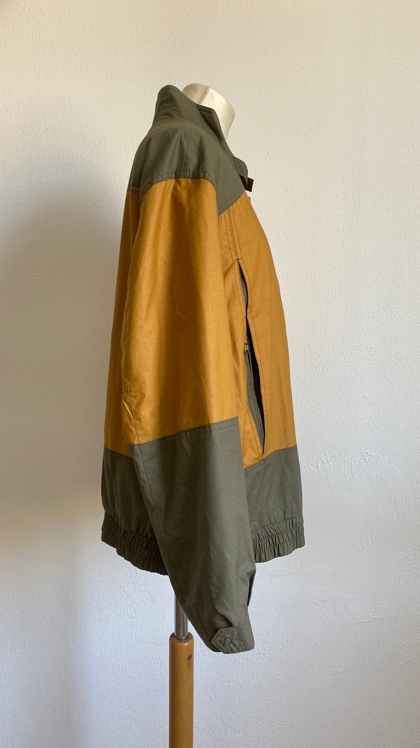 Vintage Colour Block Lightweight Jacket