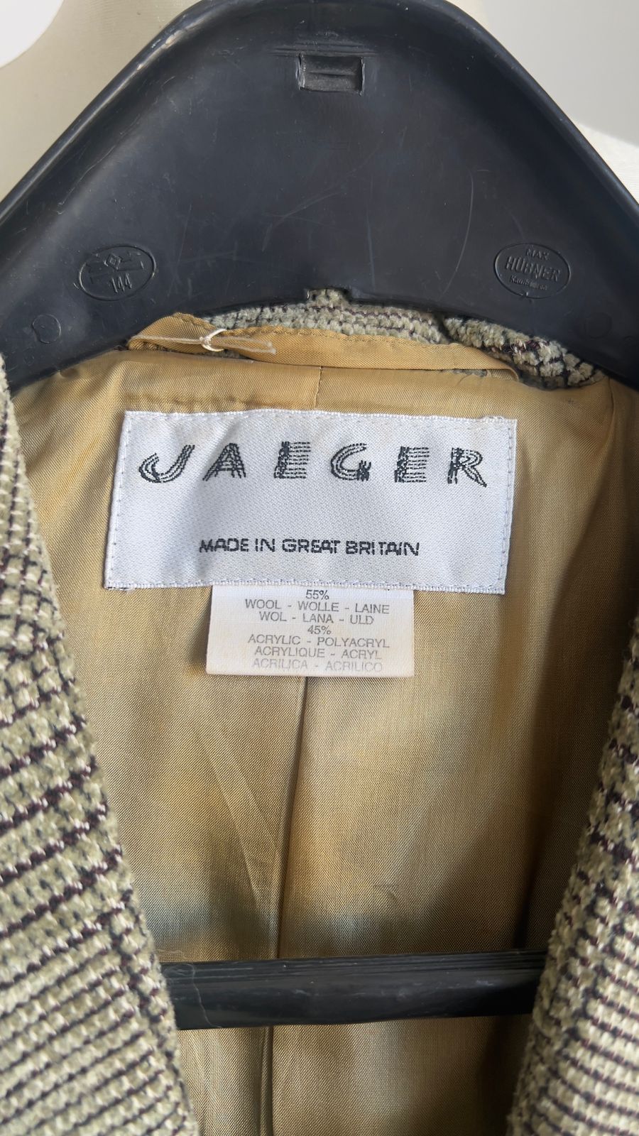 Vintage Jaeger Wool Mix Tailored Jacket