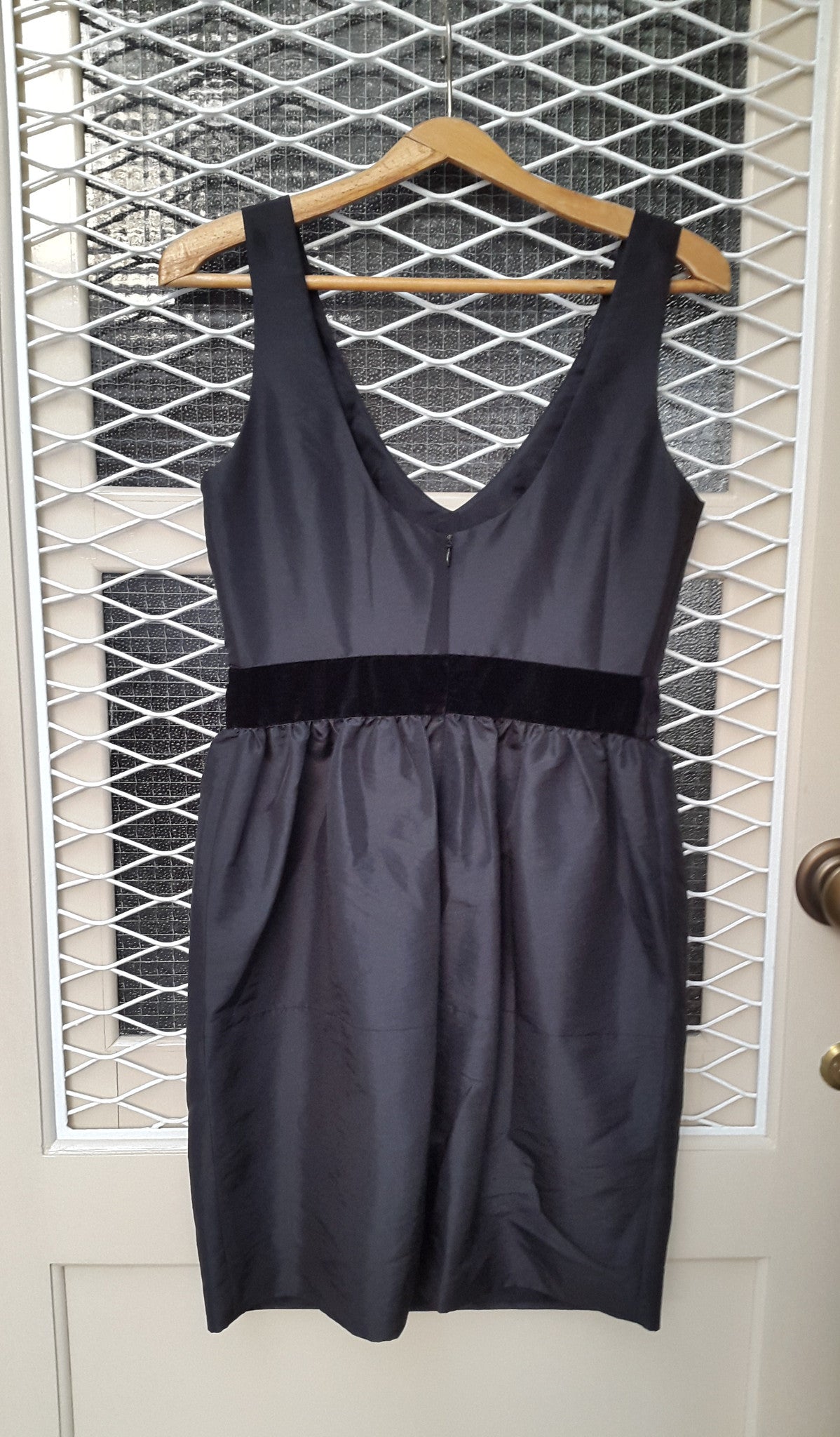 Black 60s Inspired Cocktail Dress