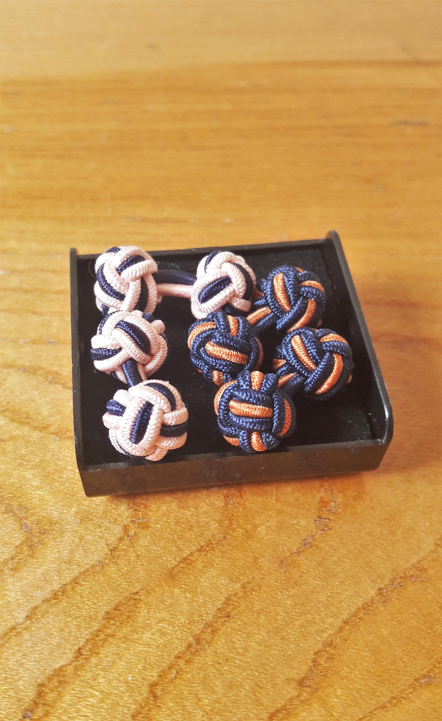 Set of 2 Rope Knot Cufflinks
