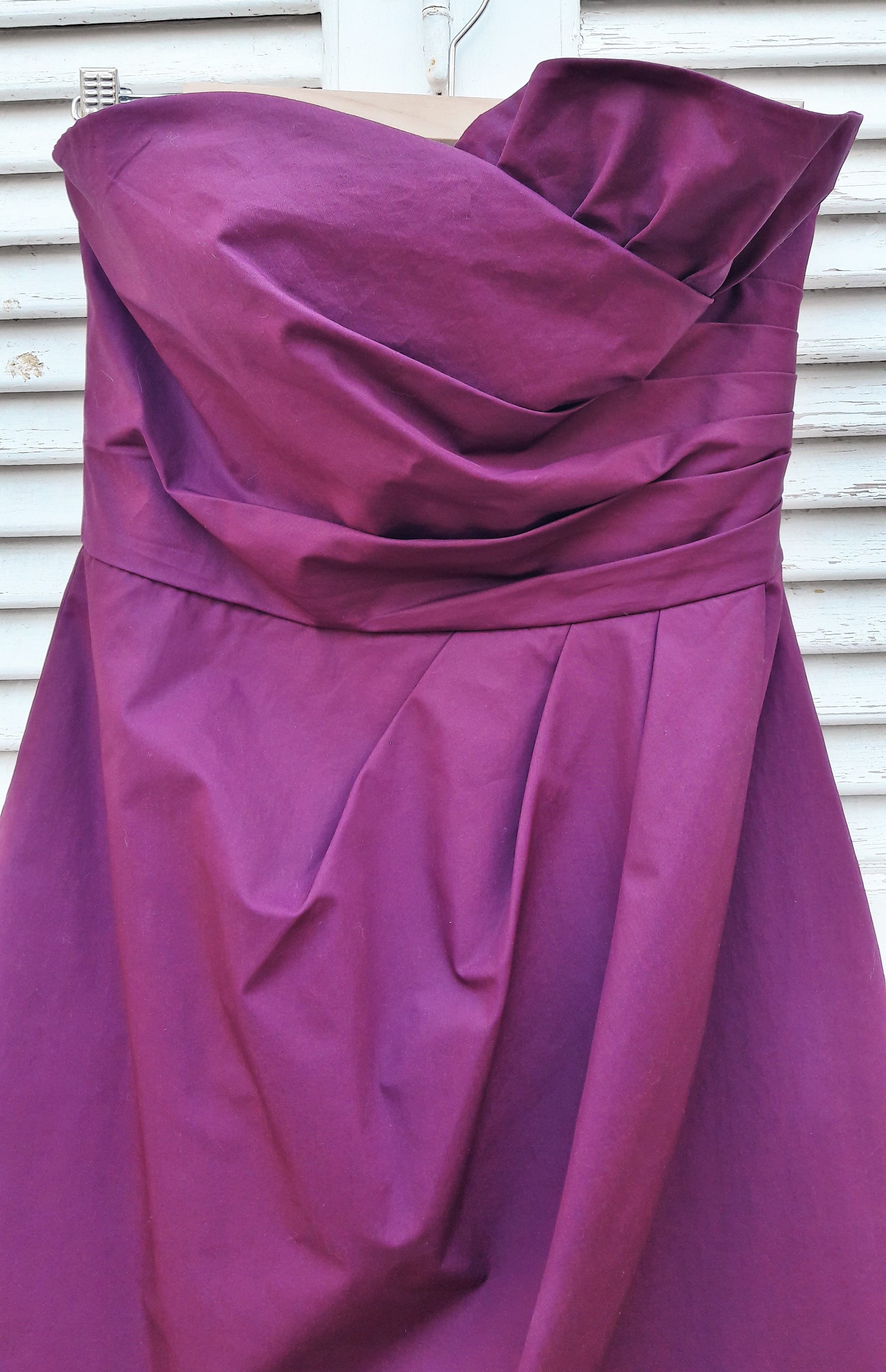 white christmas dresses Strapless Cotton J.Crew Cocktail Dress – the collective concept