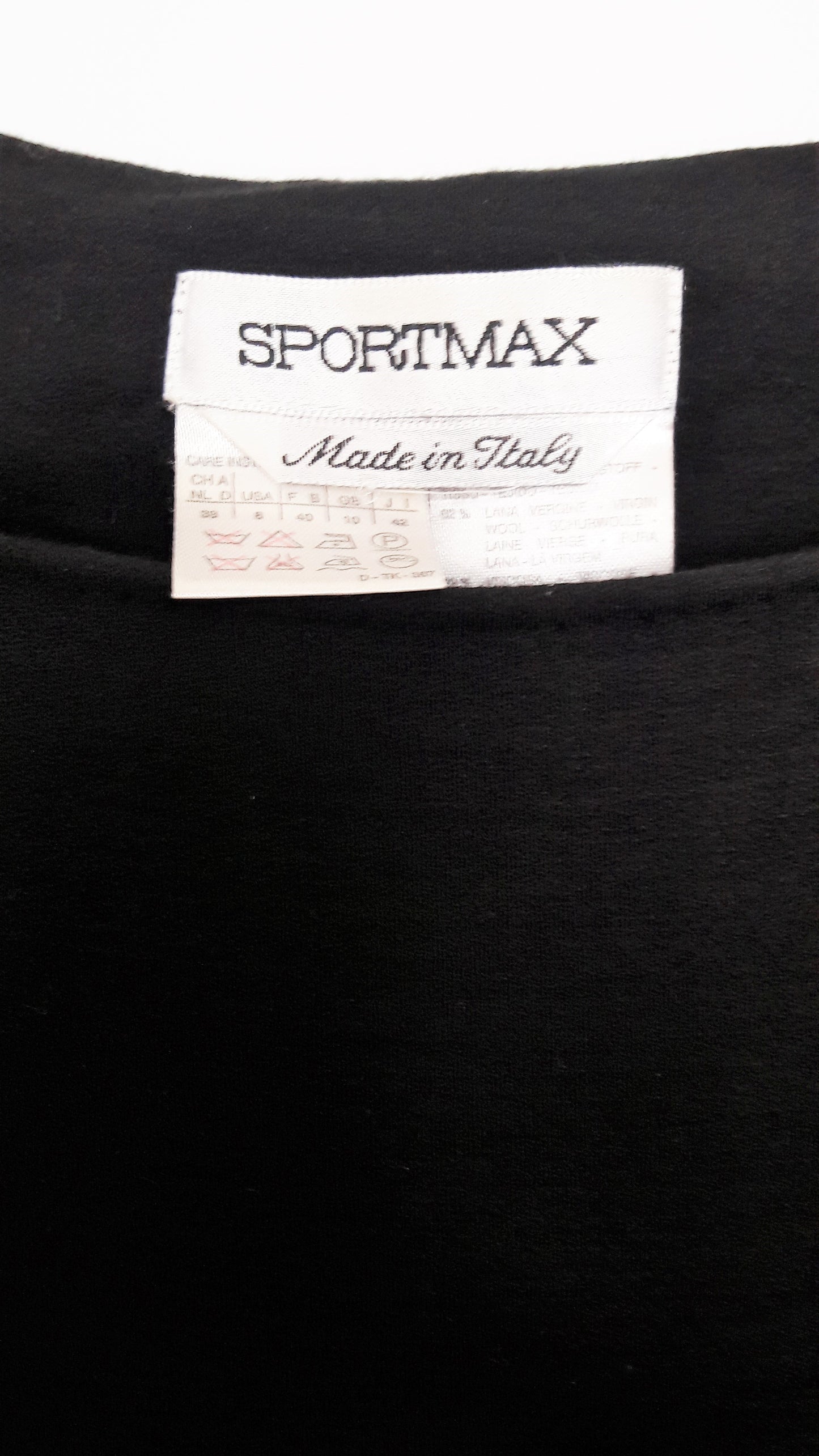 Vintage Maxi Sport Max Wool Dress