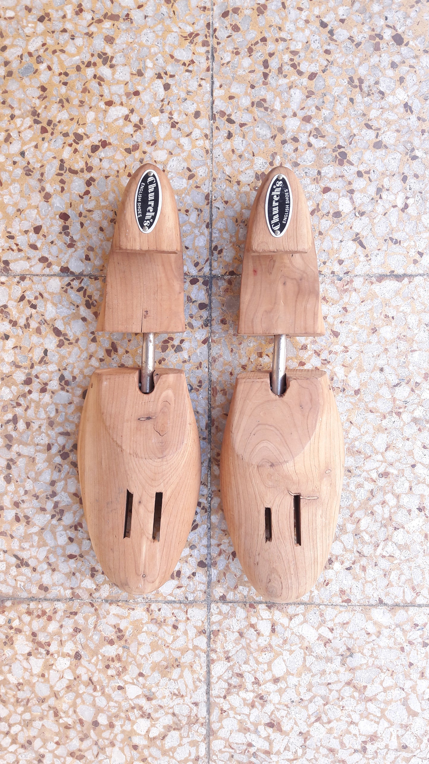 Vintage Church's Wooden Shoe Lasts (Trees)