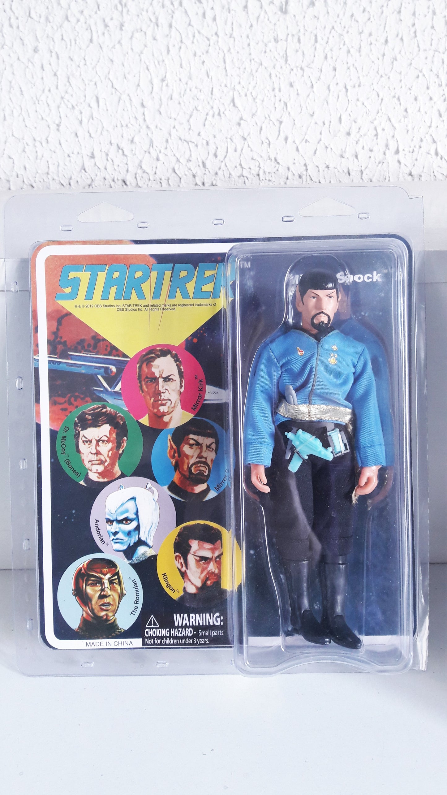 Collectible "Mirror Spock" Star Trek Figure