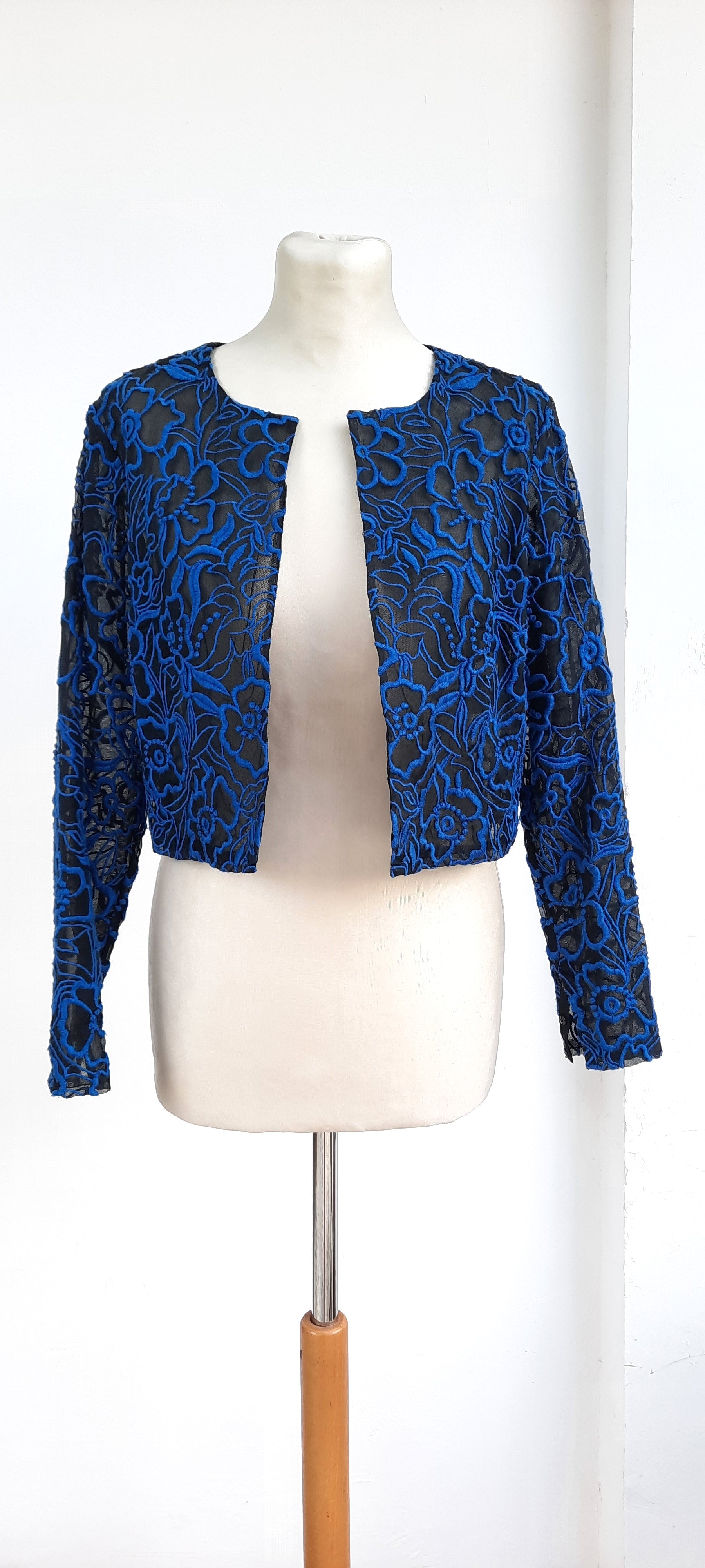 embroidered evening jacket