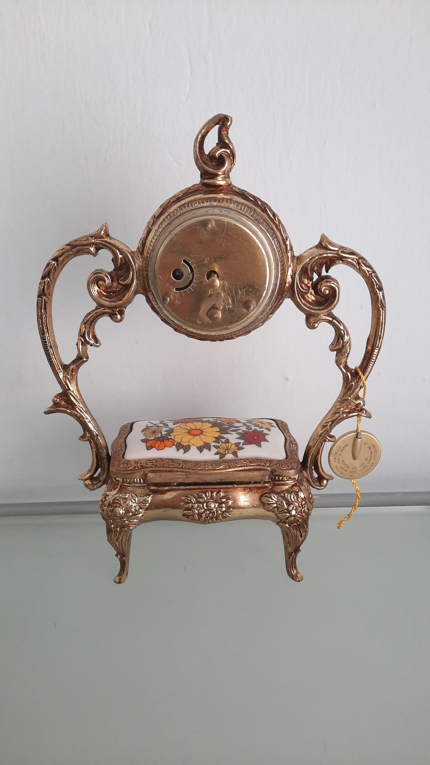 West Germany Antique Style Mantel Clock