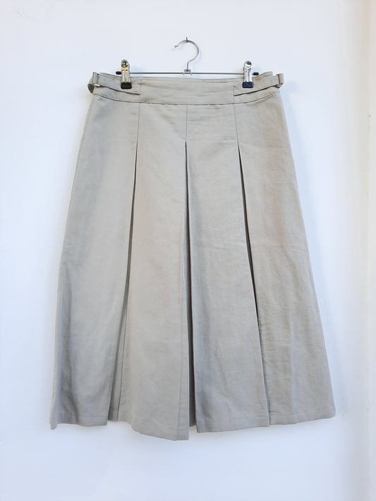 Vintage S' Max Mara Pleated Skirt
