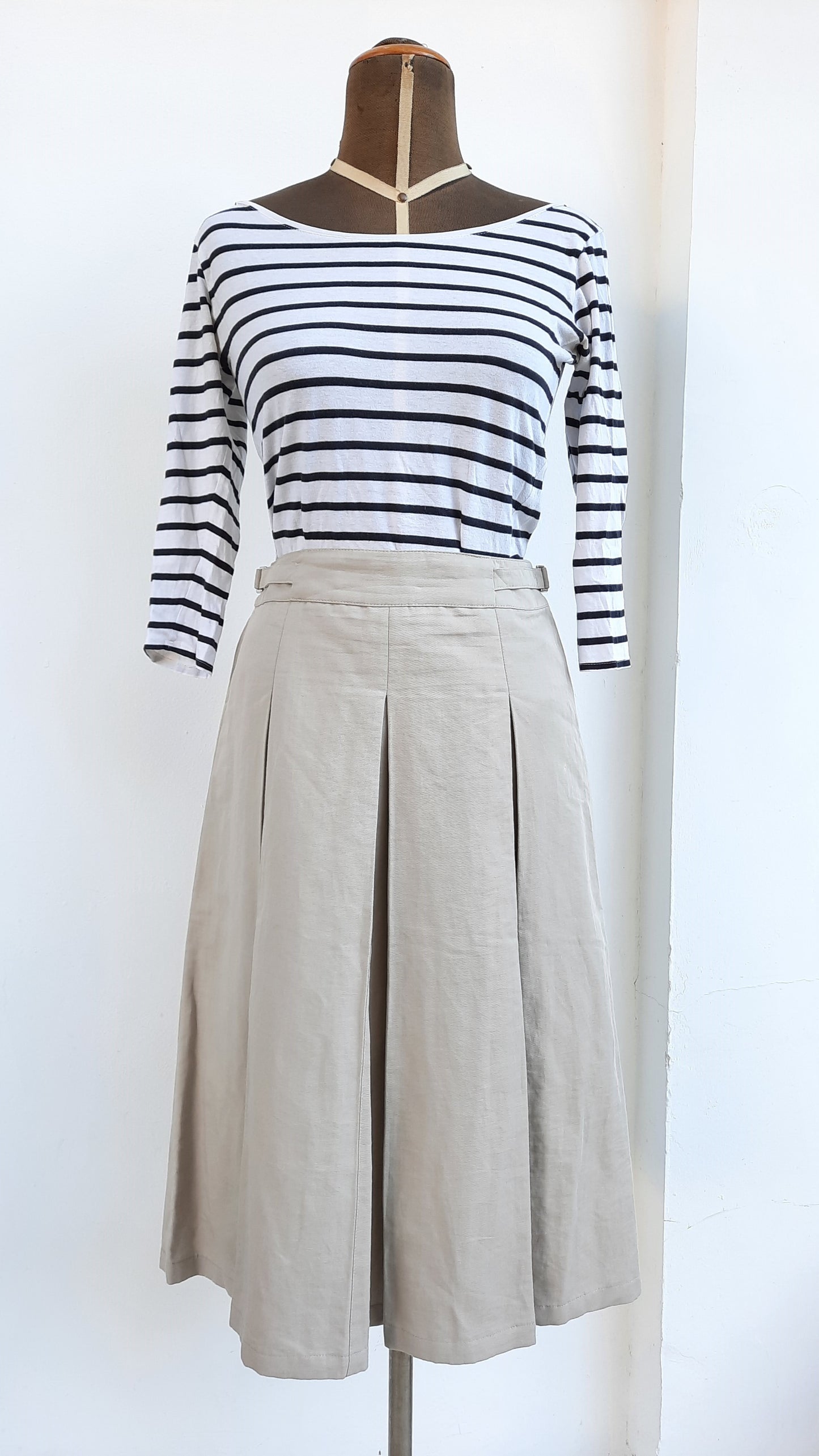 Vintage S' Max Mara Pleated Skirt