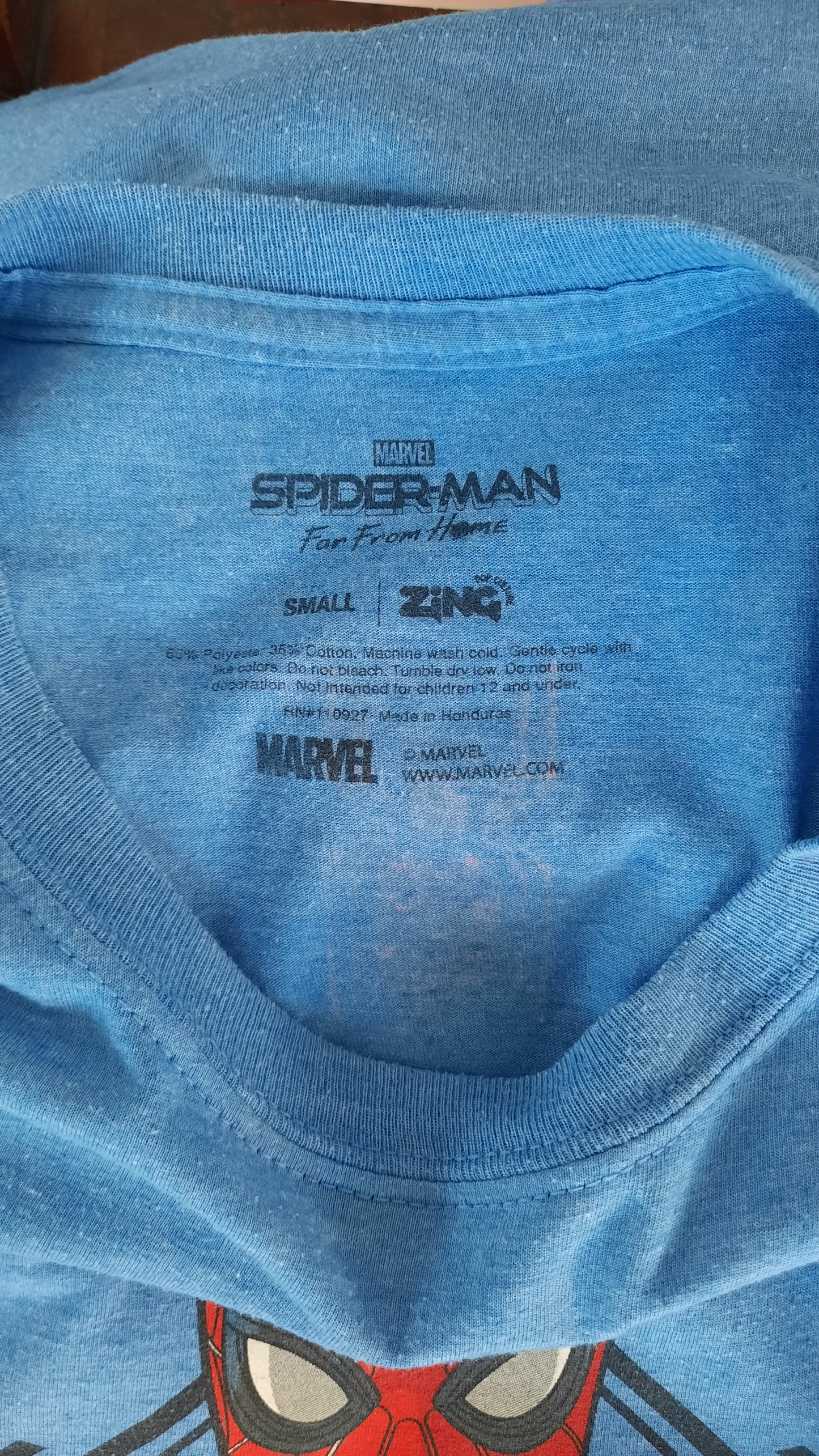 Authentic Spiderman Merchandise Graphic T-shirt