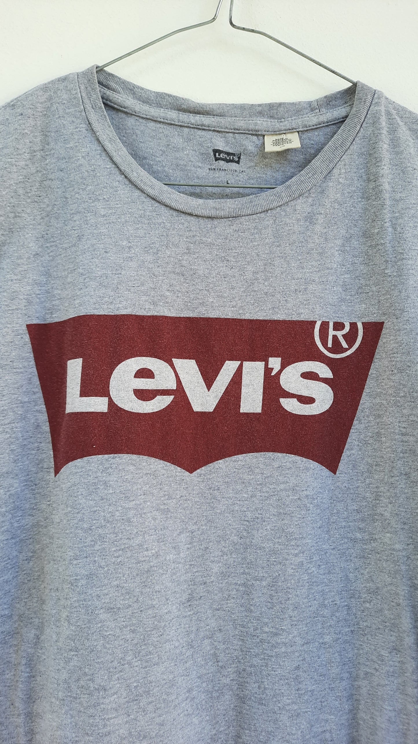 Classic Levi's Grey Logo T-shirt