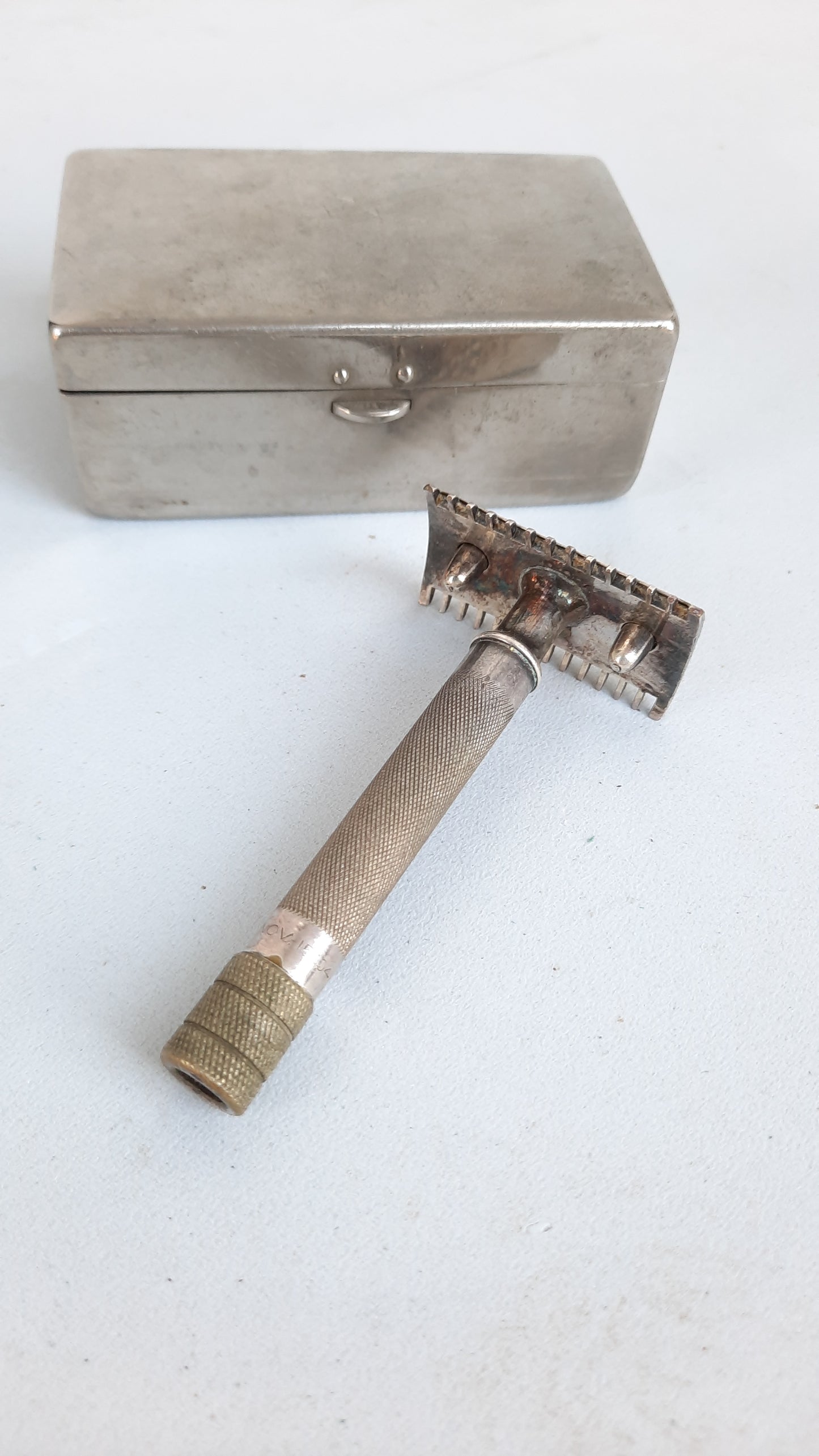 Antique Gillette Shaving Kit Razor & Cases