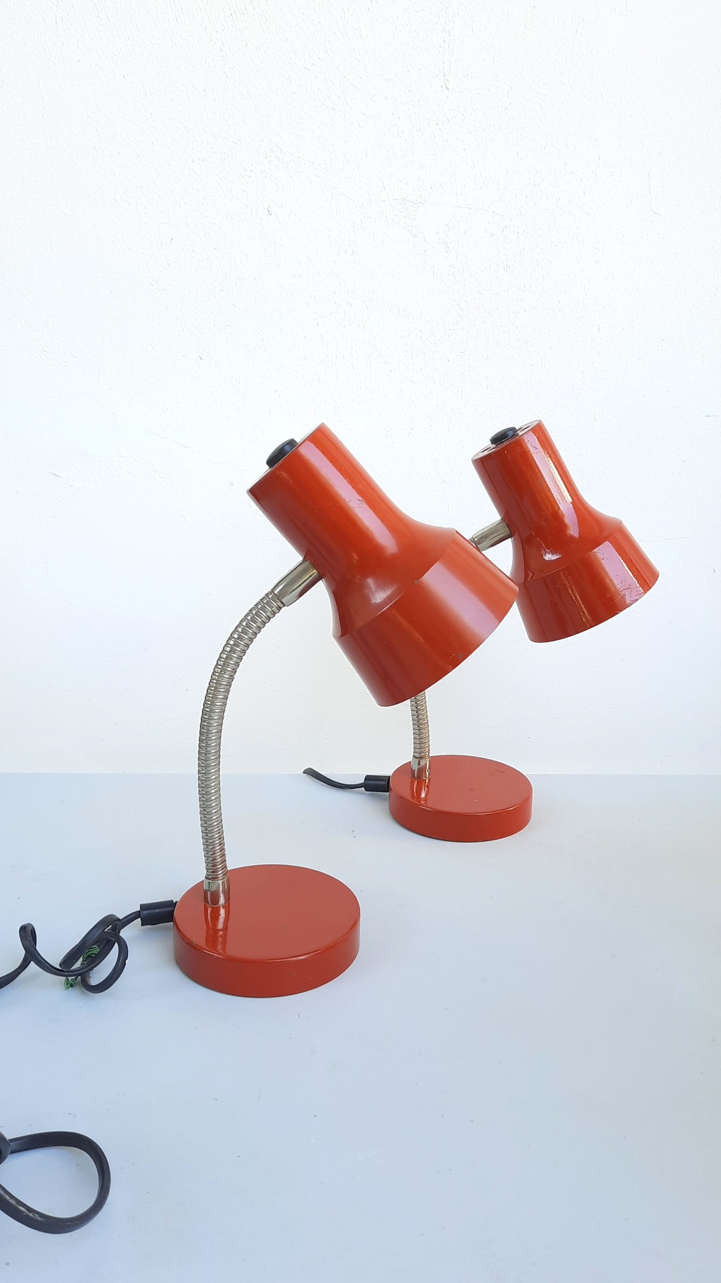 Vintage 1950's Desk Lamps by Veb Narva (German)