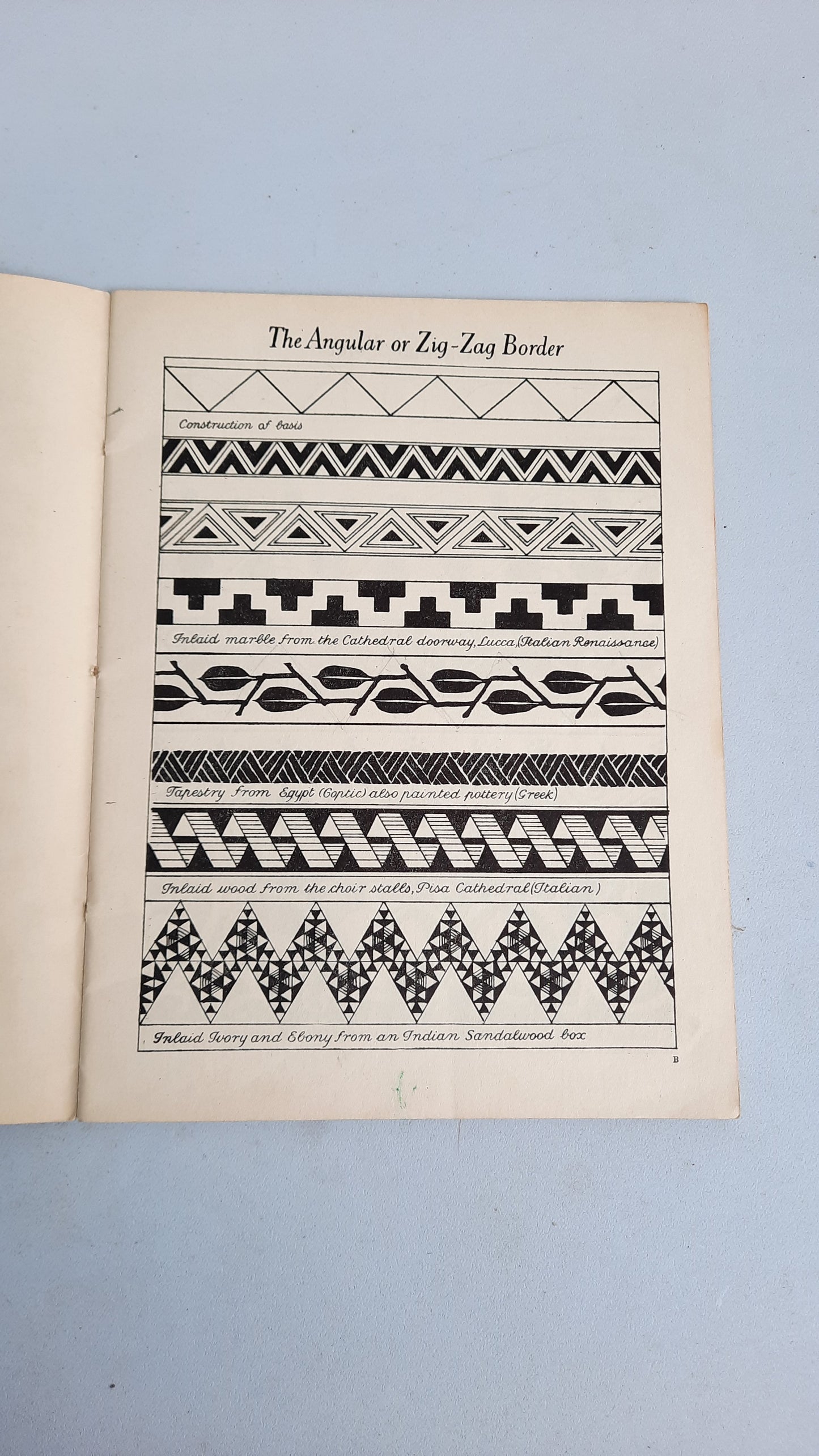 "A First Book of Pattern Design" 1952 by B. Hargreaves