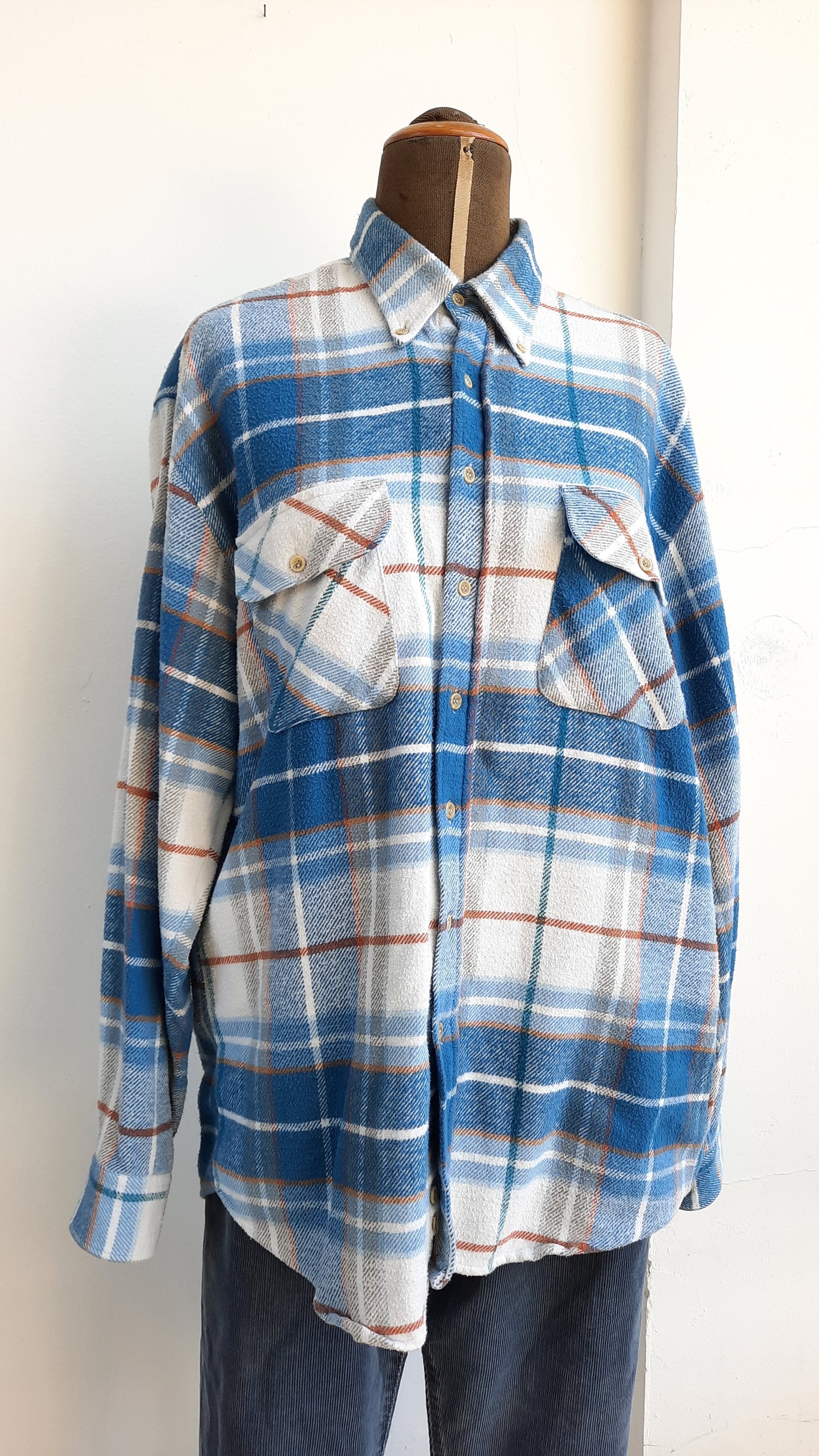 Vintage Flannel Cotton Winter Shirt