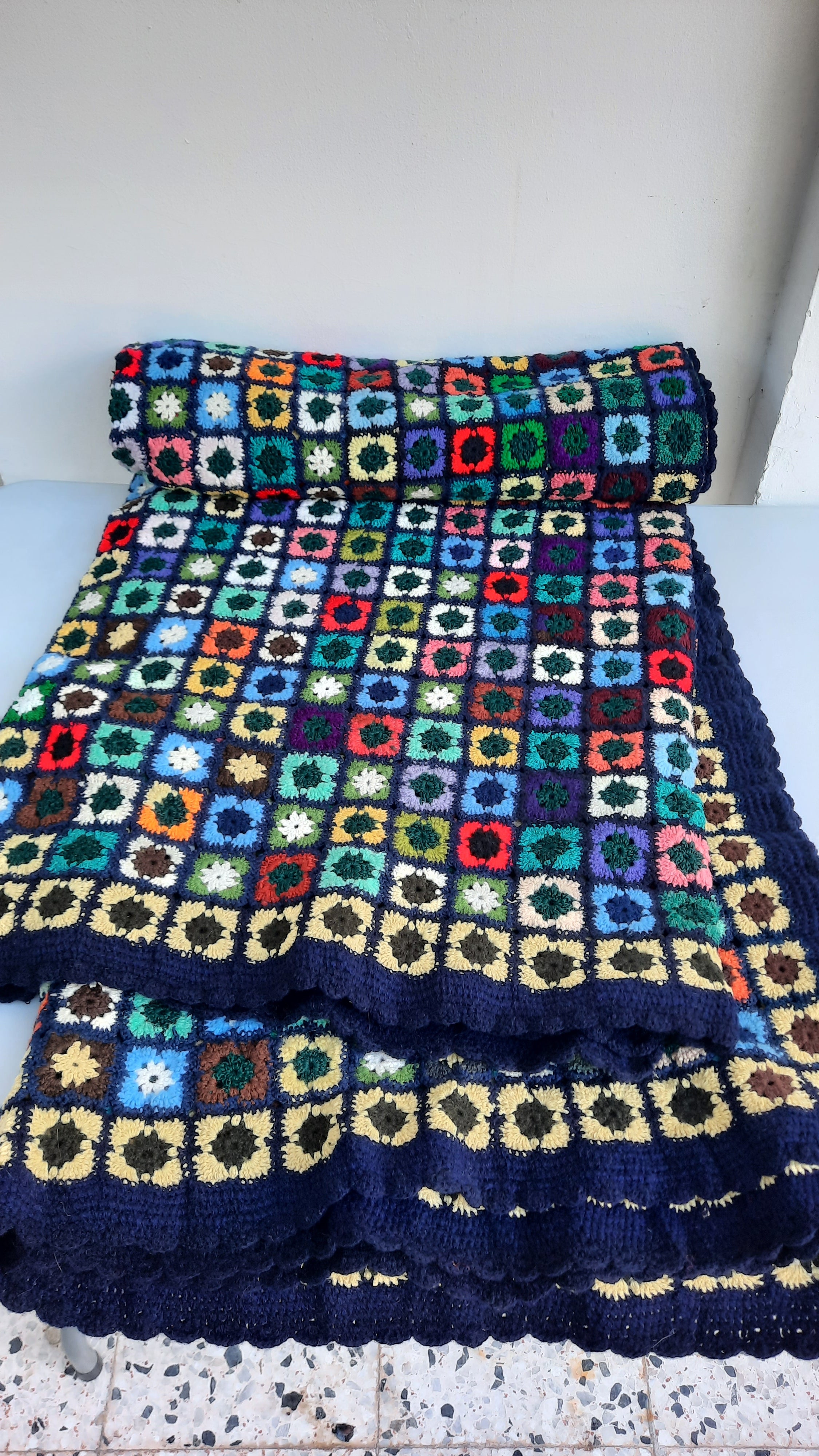 King size handmade sale afghan