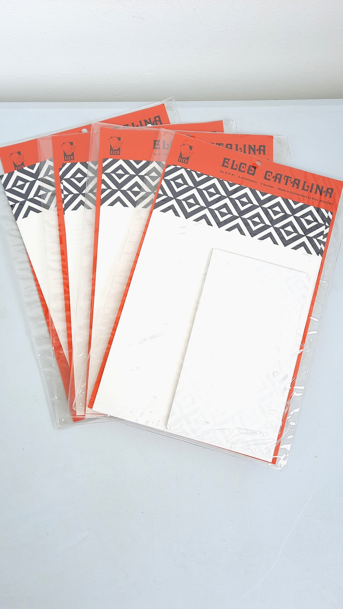 Vintage "Elco Switzerland" Writing Paper & Envelopes Stationery Set